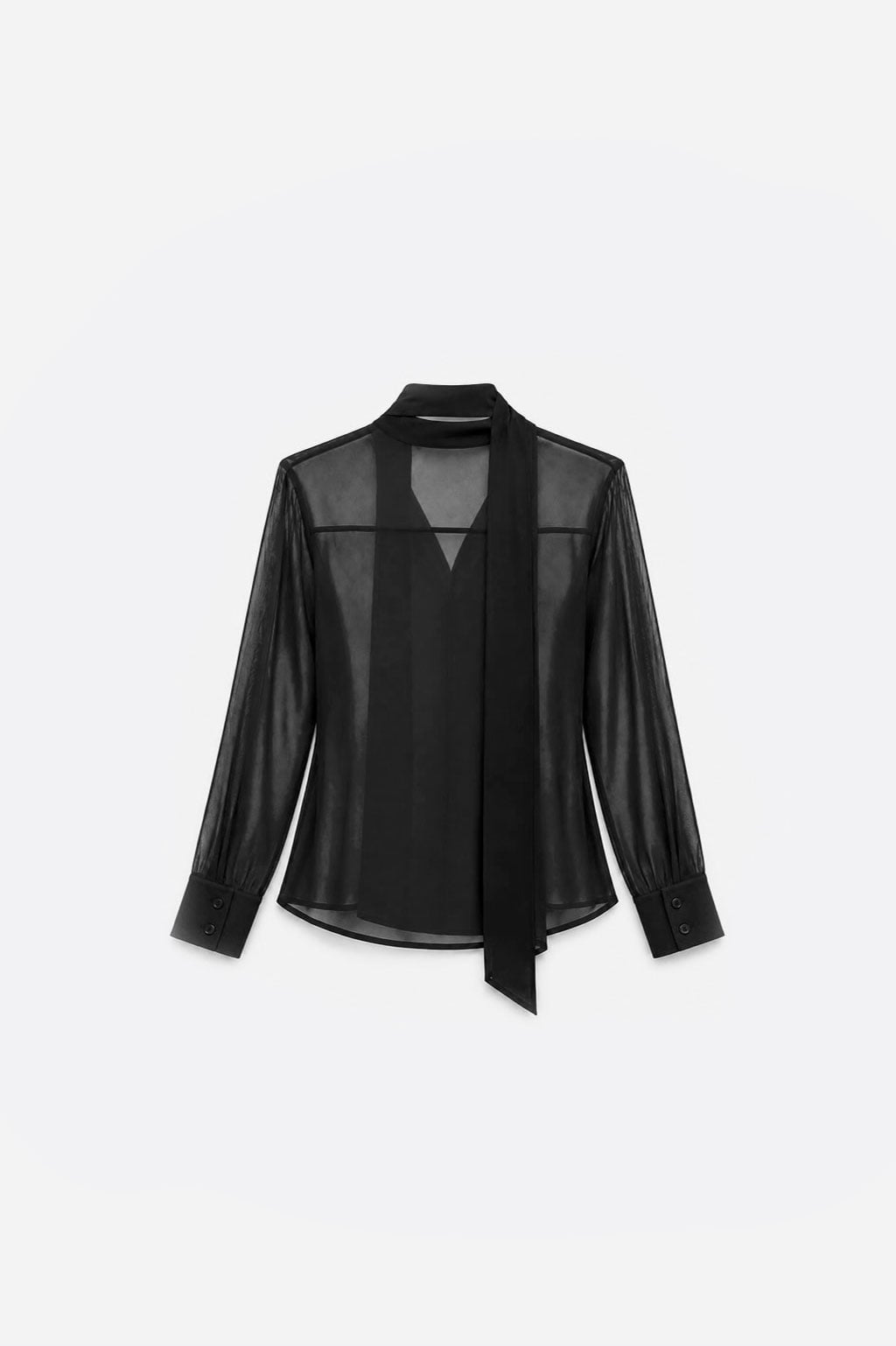 BLUSA CON FULAR - 3