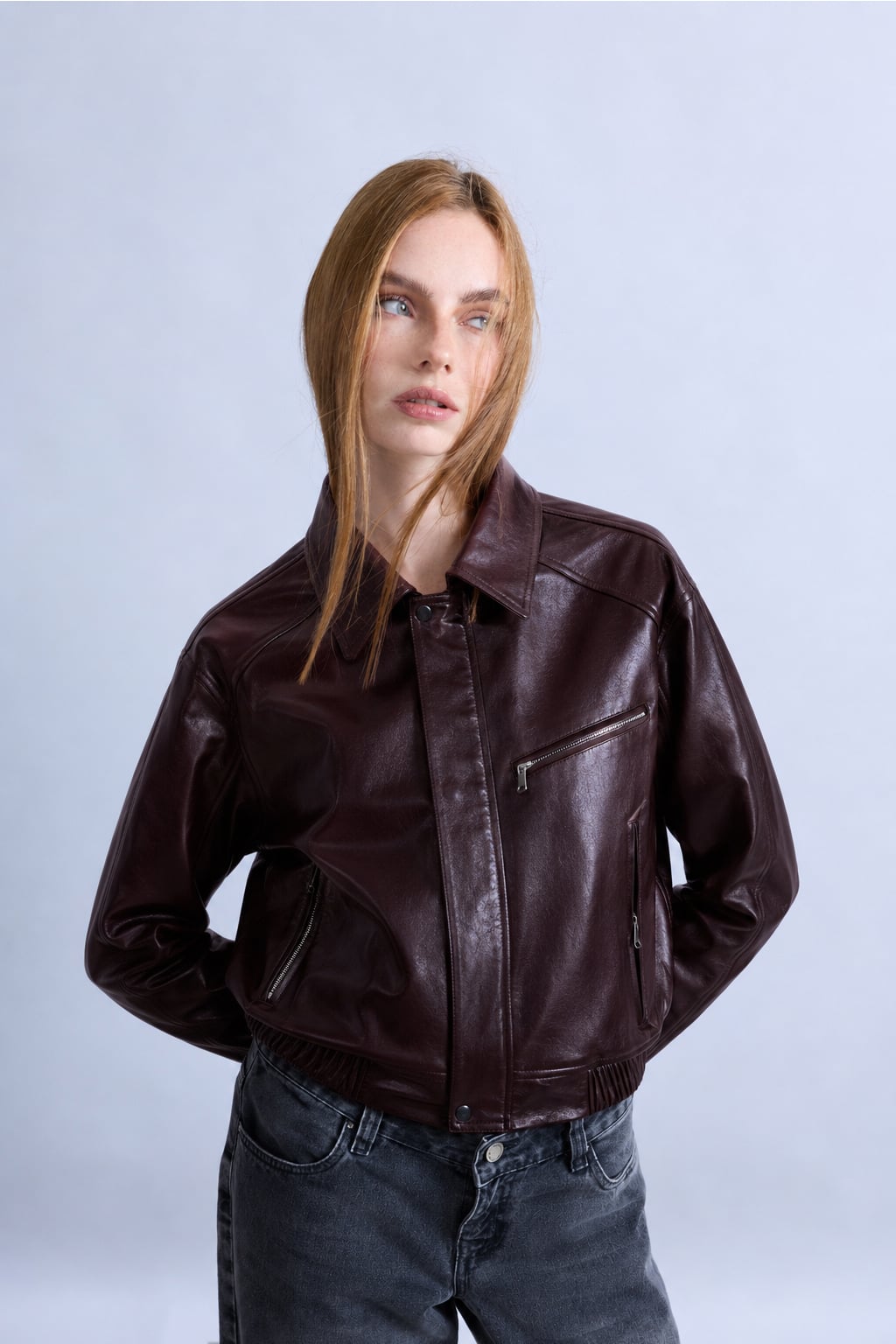 CASACA BOMBER LEATHER - 6