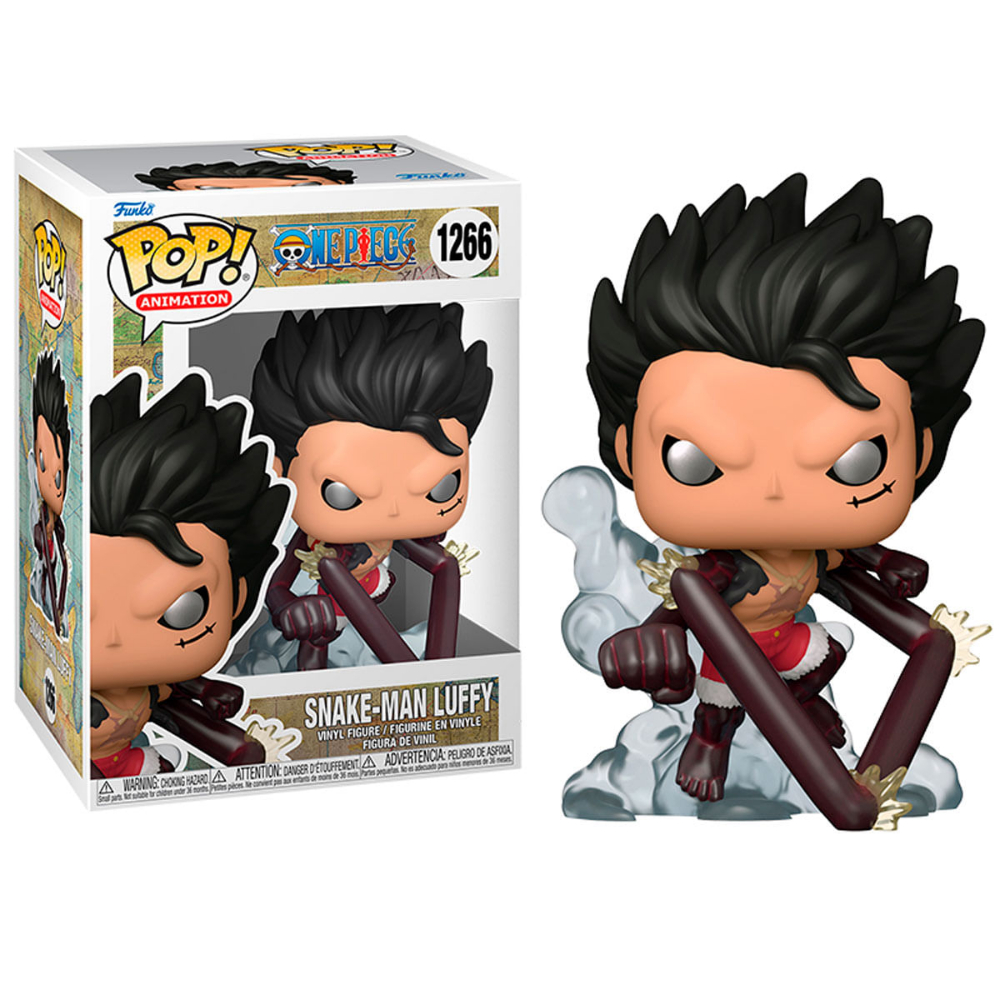 FIGURA FUNKO POP ONE PIECE - SNAKE MAN LUFFY - 1