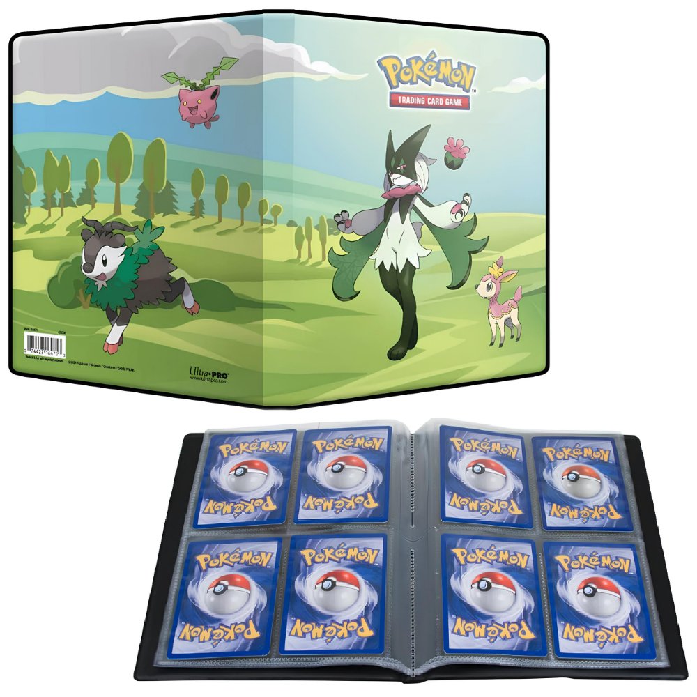 Álbum De Cartas Coleccionables Para 360 Tarjetas: Carpeta Impermeable Con Banda Elástica Para MTG, Pokémon Y Yu-Gi-Oh
