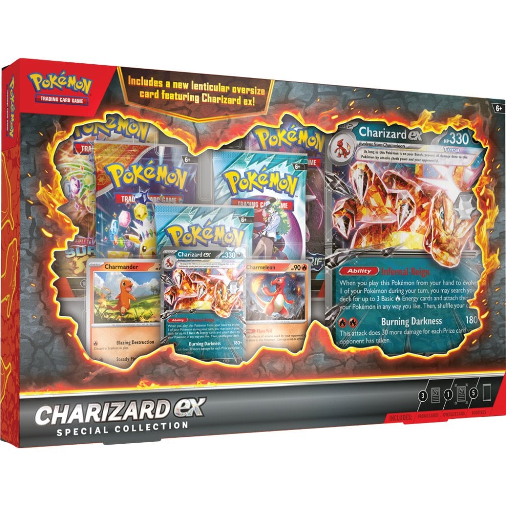 CARTAS POKEMON TCG - CHARIZARD CARDS SET ESPECIAL (ESPAÑOL) - 1