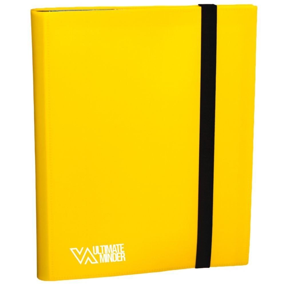 ALBUM PARA CARTAS POKEMON TCG Y MAGIC PARA 360 CARDS - AMARILLO - BINDER ULTIMATE - 4