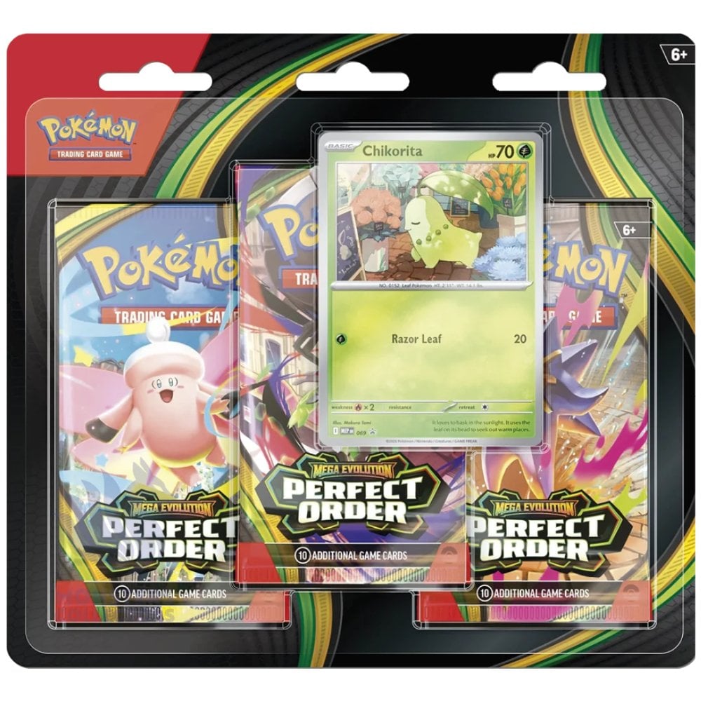 CARTAS POKEMON TCG PERFECT ORDER - CHIKORITA 30 CARDS SET (ESPAÑOL) - 3