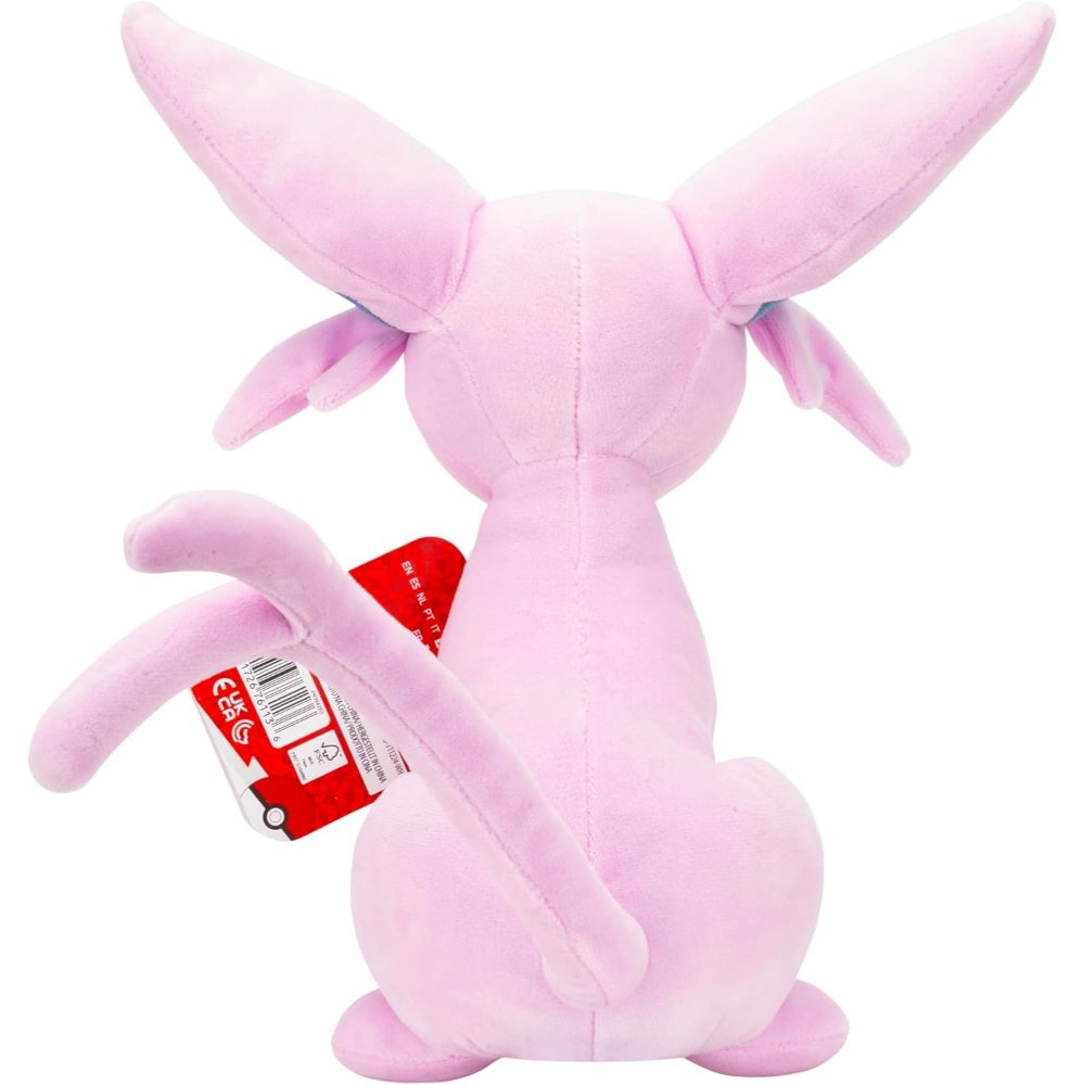 PELUCHE POKEMON EVOLUCIONES EEVEE - ESPEON (20CM) - 4