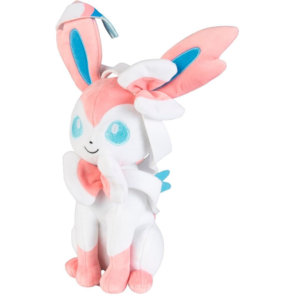 PELUCHE POKEMON EVOLUCIONES EEVEE - SYLVEON (20CM) - 2