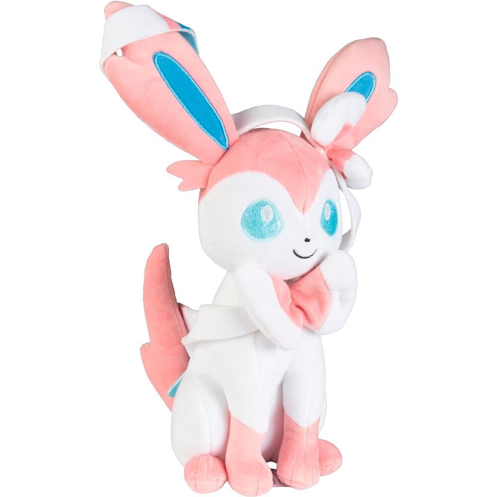 PELUCHE POKEMON EVOLUCIONES EEVEE - SYLVEON (20CM) - 3