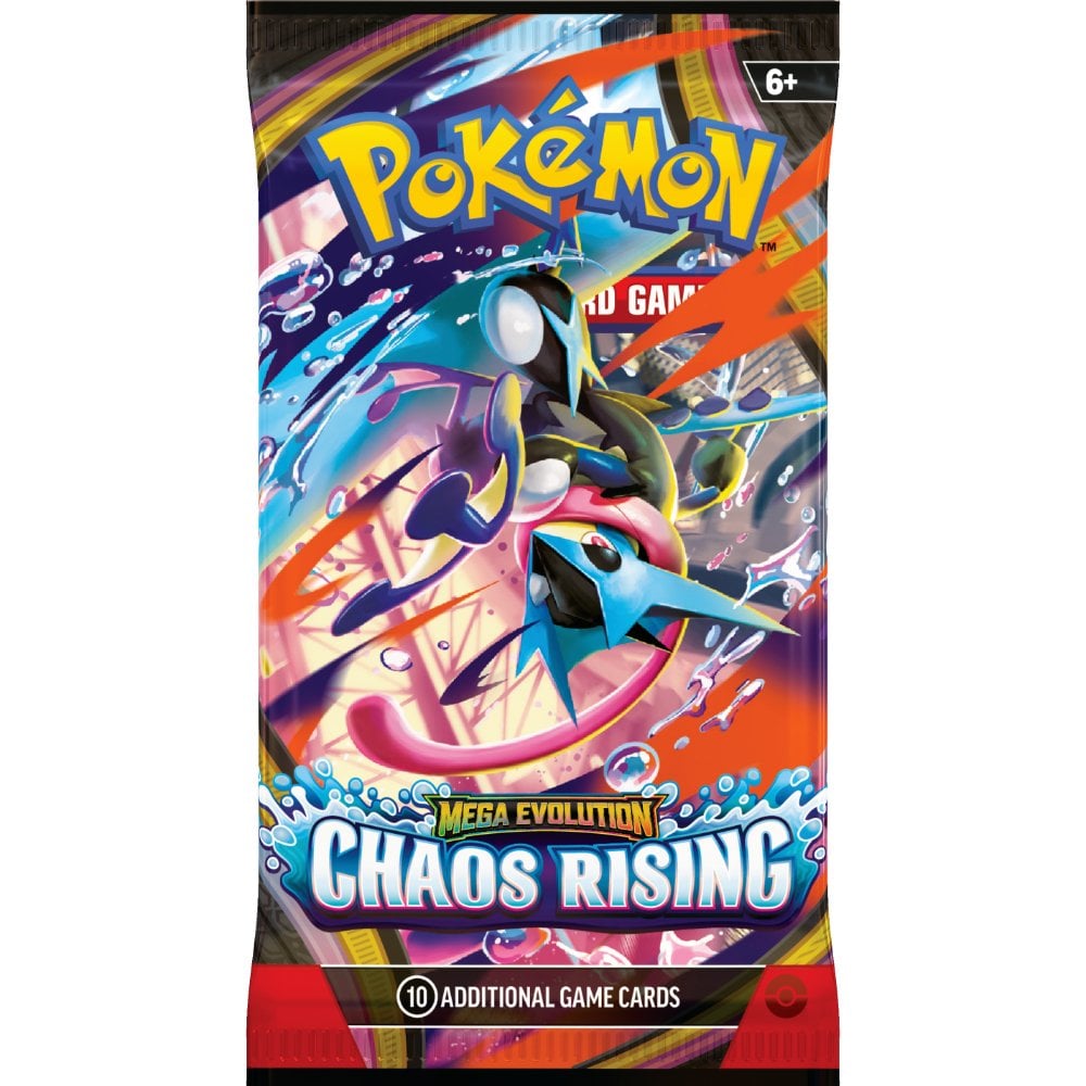CARTAS POKEMON TCG - SOBRE CHAOS RISING BOOSTER 10 CARDS (INGLÉS) - 1