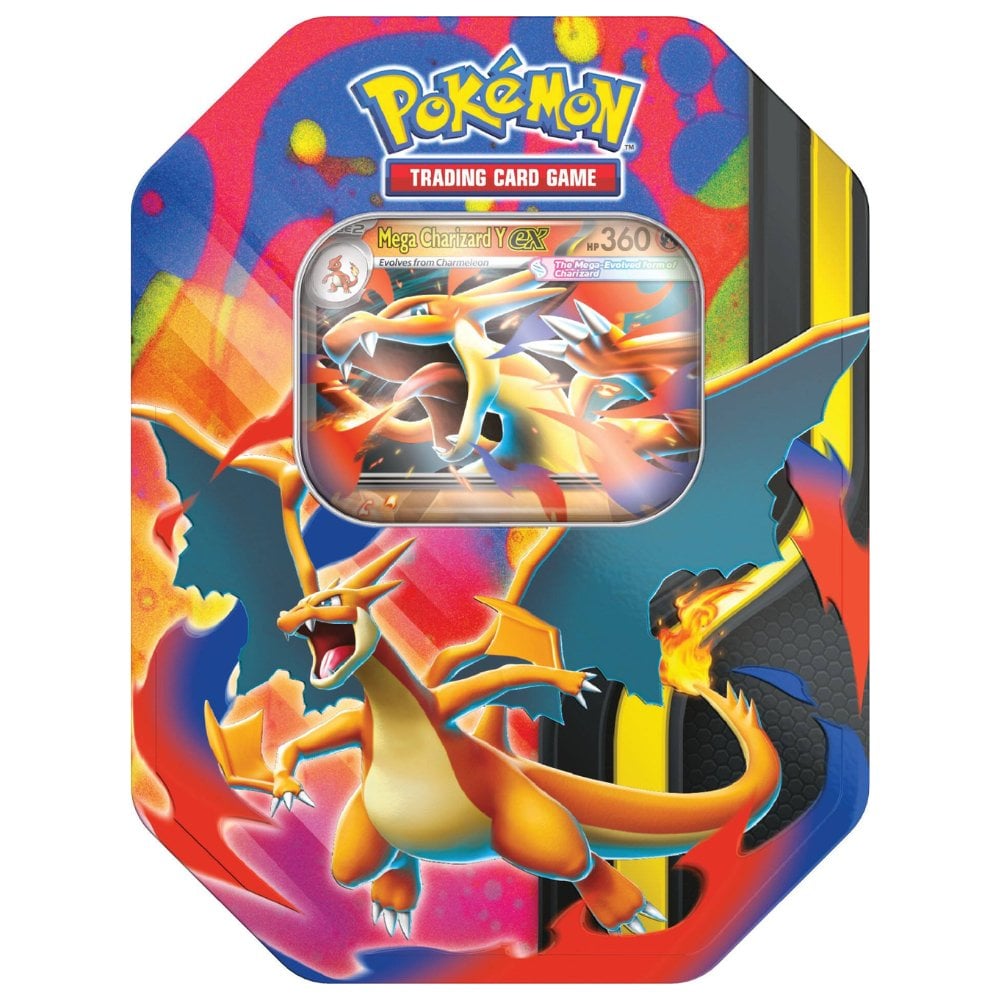 CARTAS POKEMON TCG - MEGA CHARIZARD Y 40 CARDS Y LATA COLECCIONABLE (ESPAÑOL) - 2