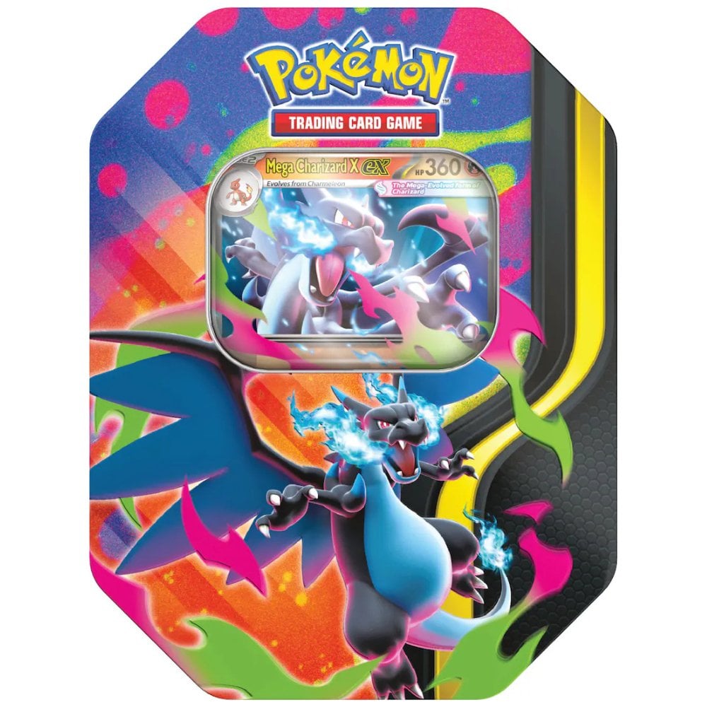 CARTAS POKEMON TCG - MEGA CHARIZARD X 40 CARDS Y LATA COLECCIONABLE (ESPAÑOL) - 2