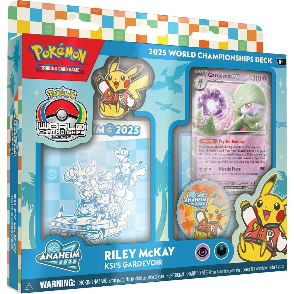 CARTAS POKEMON TCG WORLD CHAMPIONSHIPS DECK 2025 - GARDEVOIR CARDS SET (INGLÉS) - 3
