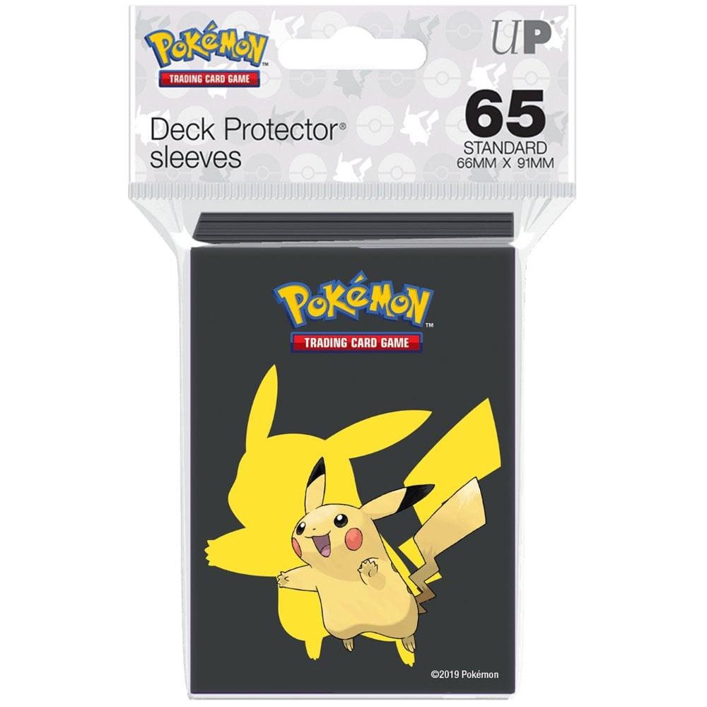 FUNDAS MICAS SLEEVES PARA CARTAS POKEMON TCG PARA 65 CARDS - PIKACHU - ULTRA PRO - 1