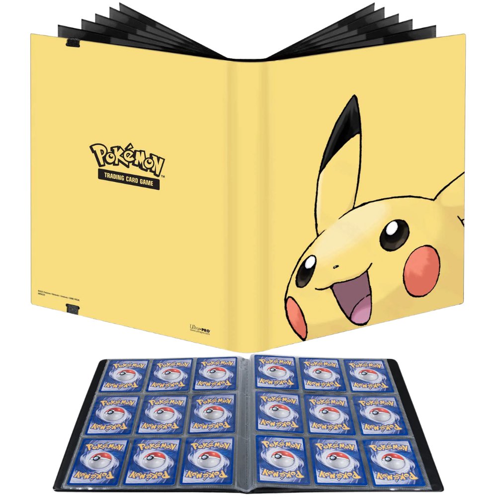 ALBUM CARTAS POKEMON TCG PARA 360 CARDS - PIKACHU FOLDER PRO BINDER - 3