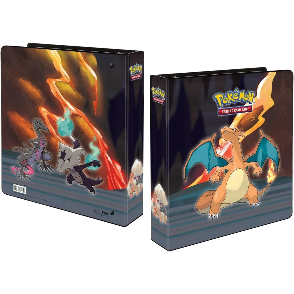 ALBUM ARCHIVADOR CARTAS POKEMON TCG PARA 450 CARDS - CHARIZARD SCORCHING SUMMIT BINDER - 1