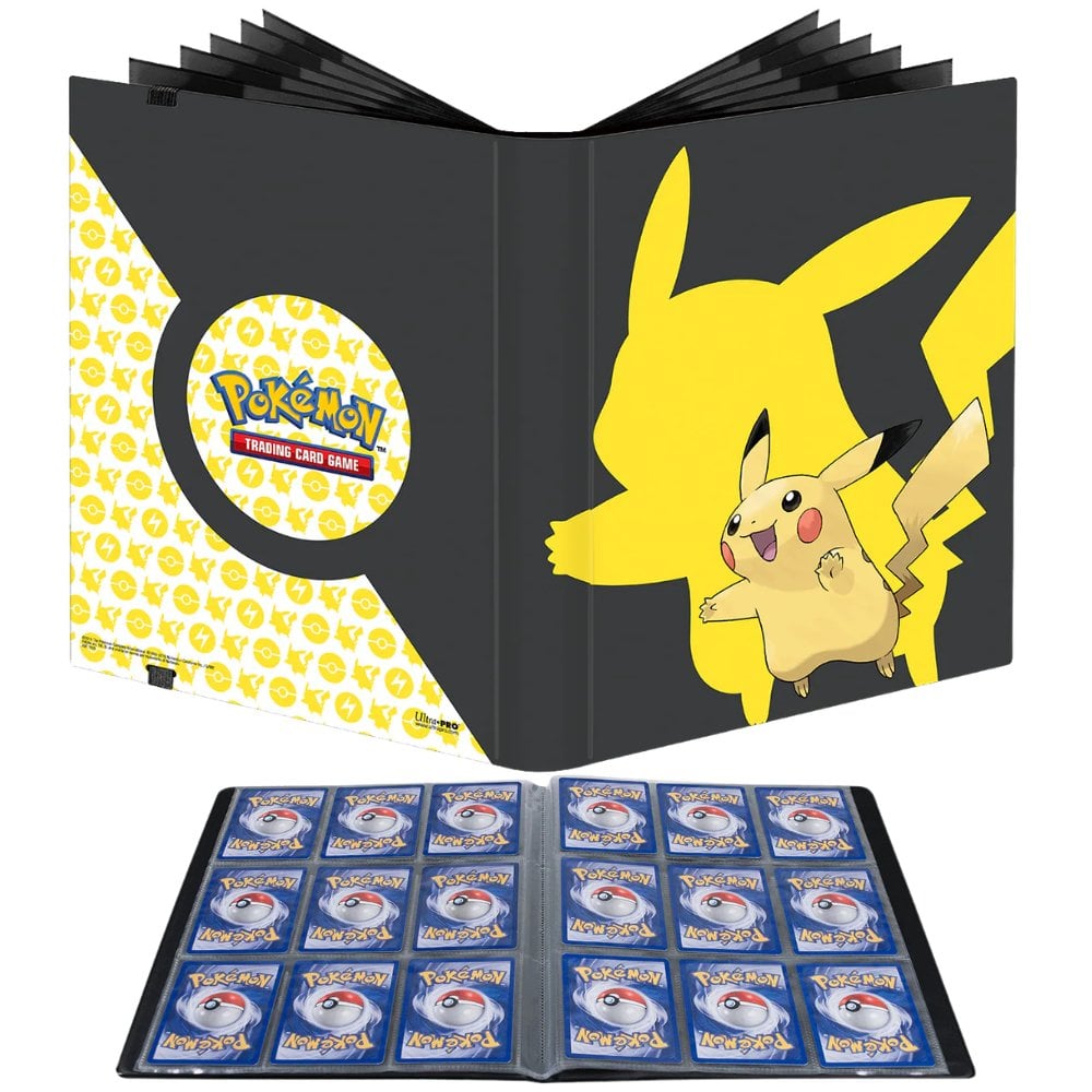 ALBUM CARTAS POKEMON TCG PARA 360 CARDS - PIKACHU FOLDER BINDER - 3