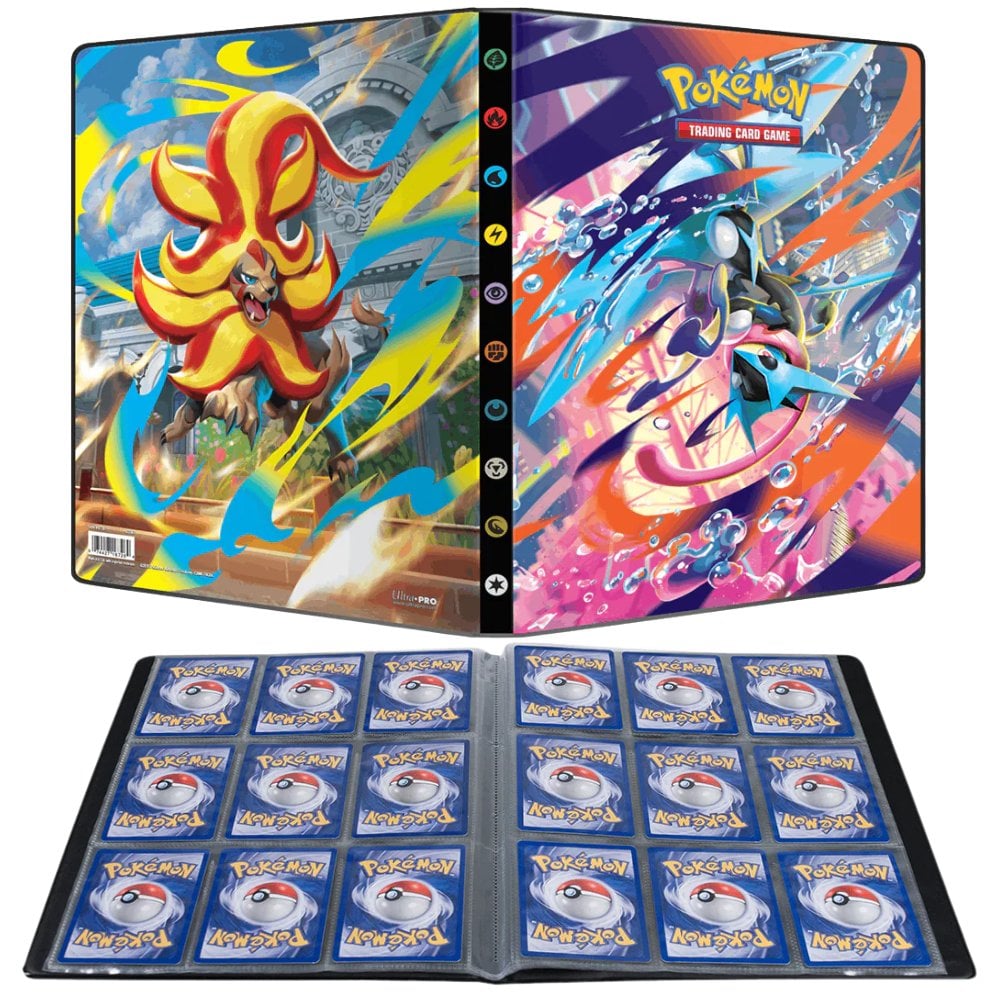 ALBUM CARTAS POKEMON TCG PARA 252 CARDS - CHAOS RISING GRENINJA FOLDER BINDER - 1