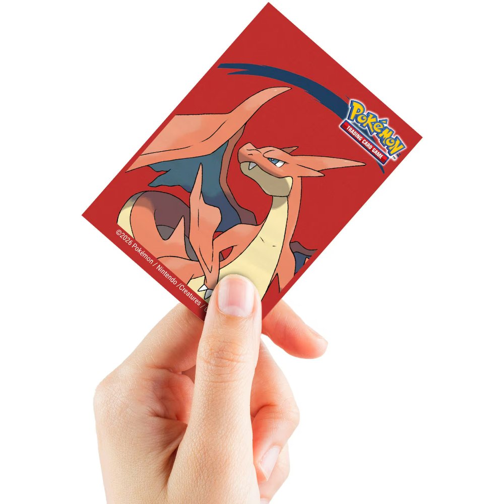 FUNDAS MICAS SLEEVES PARA CARTAS POKEMON TCG PARA 65 CARDS - MEGA CHARIZARD Y - ULTRA PRO - 2