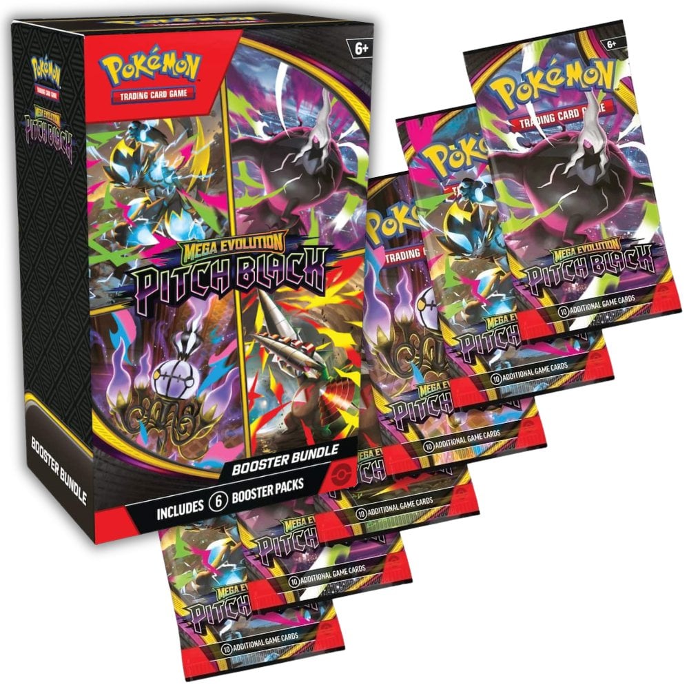 CARTAS POKEMON TCG - PAQUETÓN PITCH BLACK BOOSTER BUNDLE 60 CARDS (ESPAÑOL) - 3