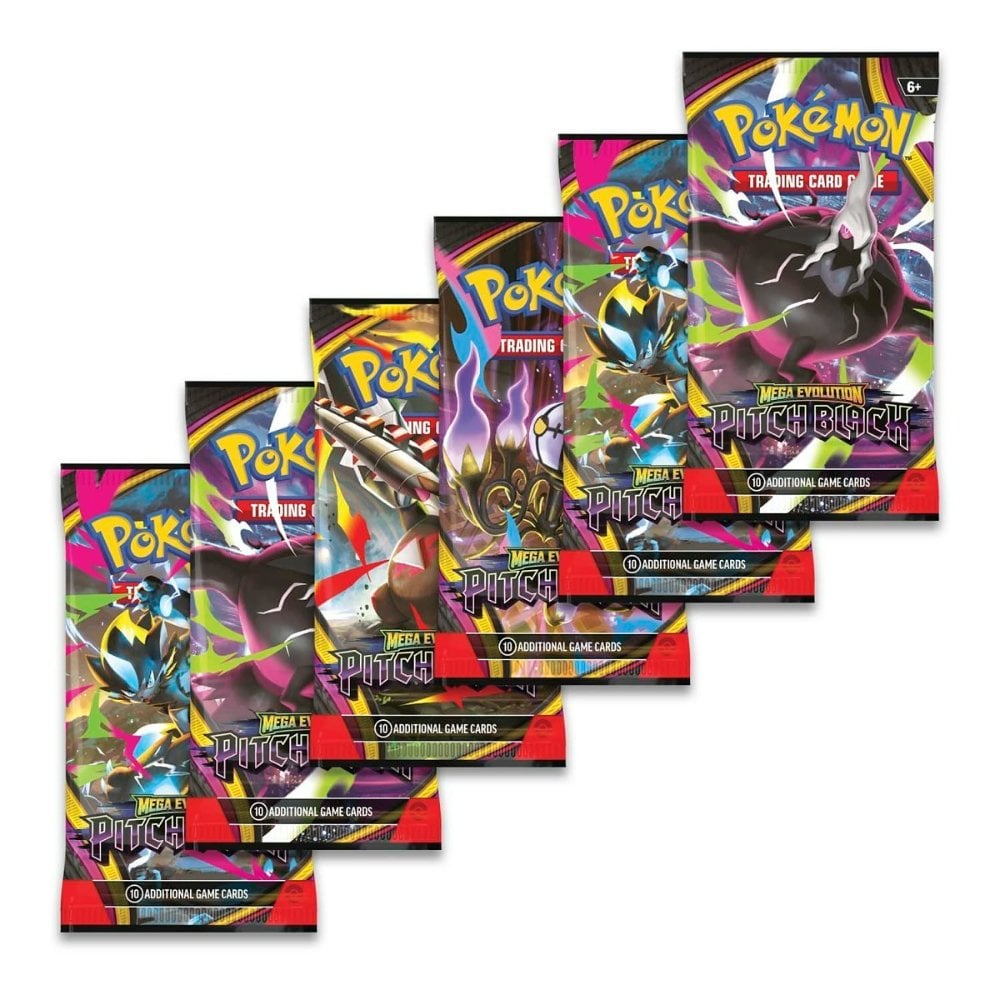 CARTAS POKEMON TCG - PAQUETÓN PITCH BLACK BOOSTER BUNDLE 60 CARDS (ESPAÑOL) - 4