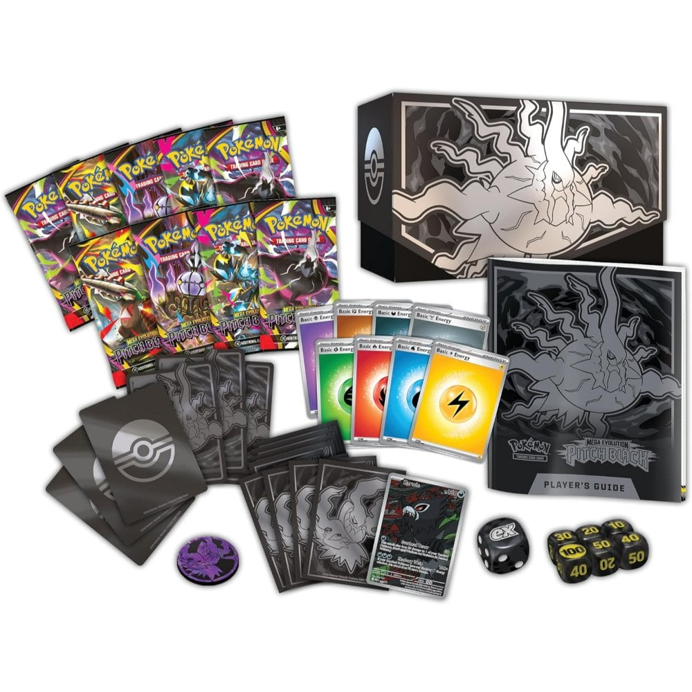 CARTAS POKEMON TCG - PITCH BLACK ELITE TRAINER BOX ETB (ESPAÑOL) - 1