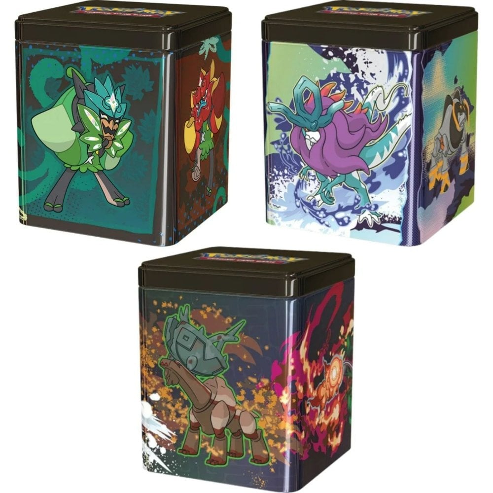 CARTAS POKEMON TCG STACKING TIN - 30 CARDS Y LATA COLECCIONABLE (ESPAÑOL) - 4