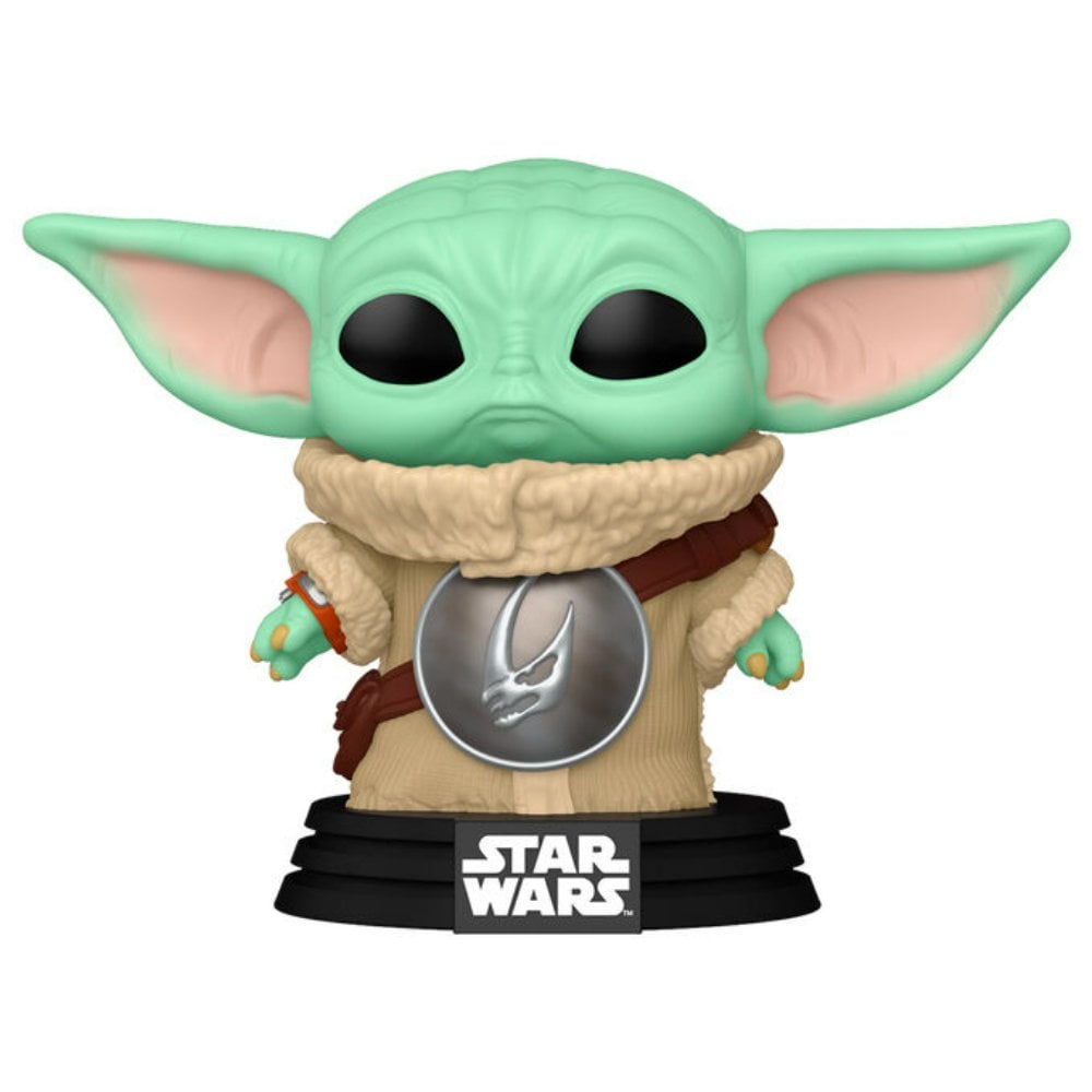 FUNKO POP STAR WARS - BABY YODA DIN GROGU WITH ARMOR - 2