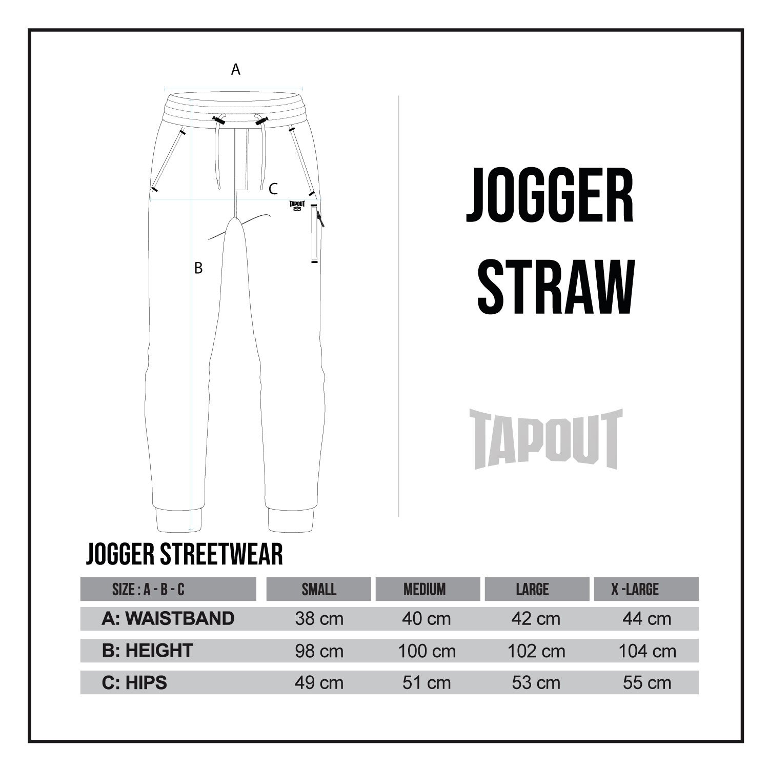 JOGGER URBANO HOMBRE TAPOUT STRAW - 6