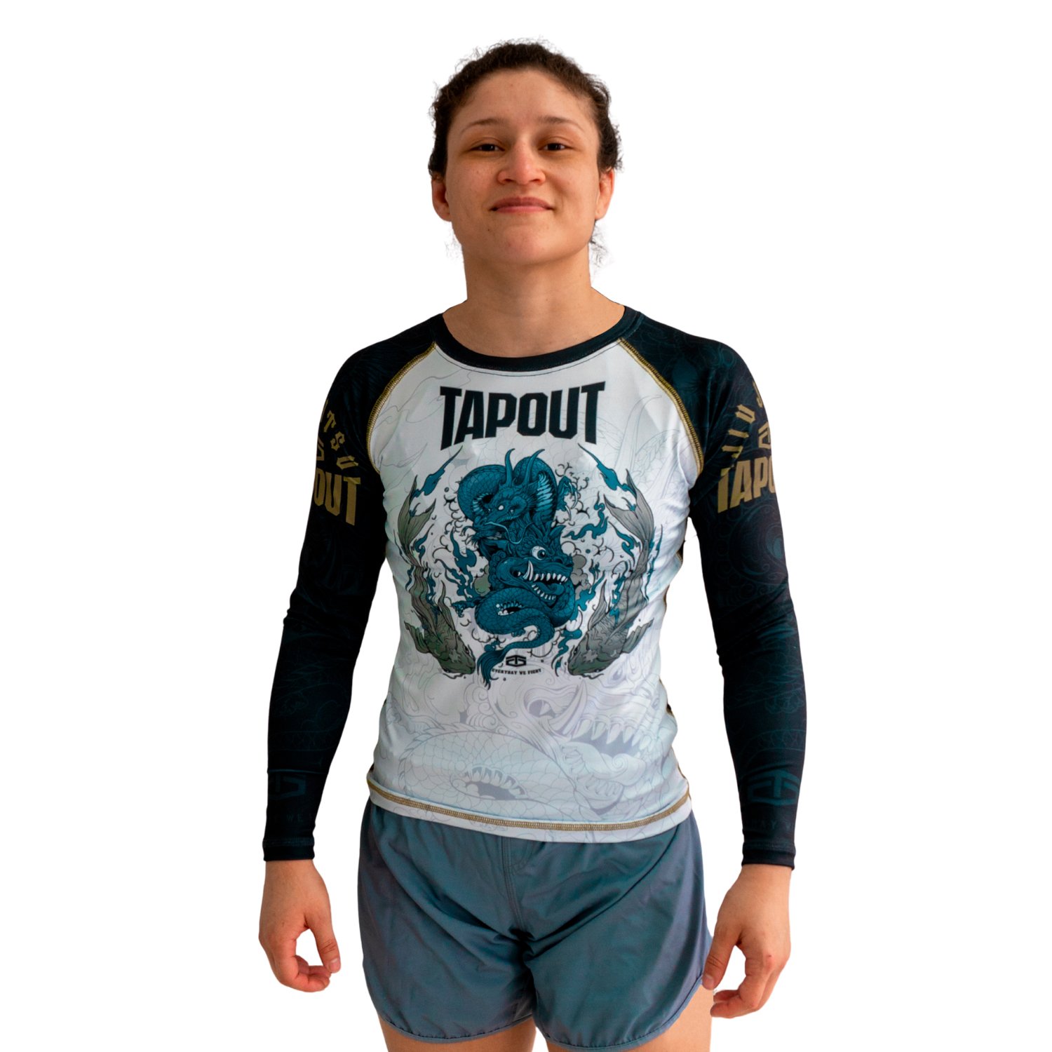 RASHGUARD MANGA LARGA MUJER TAPOUT PROUDLY - 1