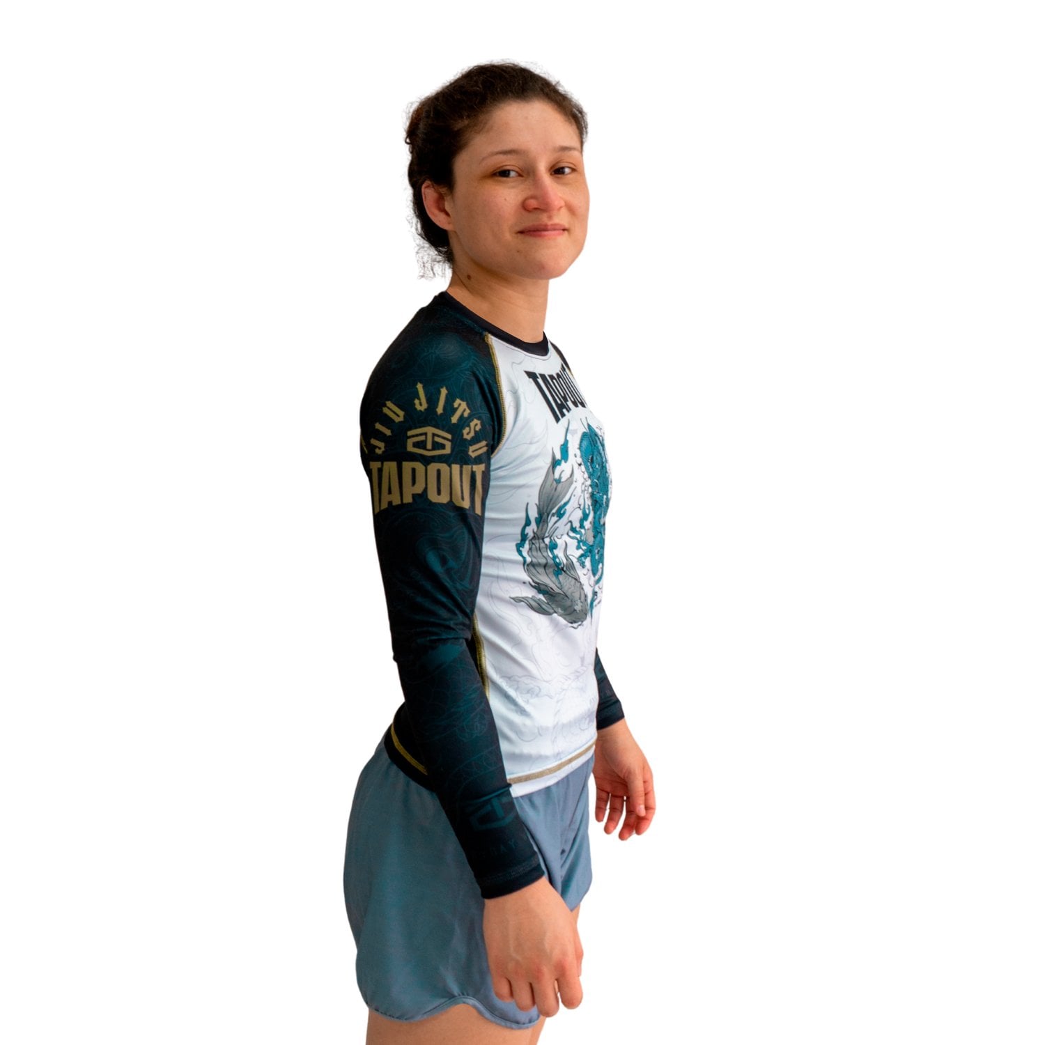 RASHGUARD MANGA LARGA MUJER TAPOUT PROUDLY - 2