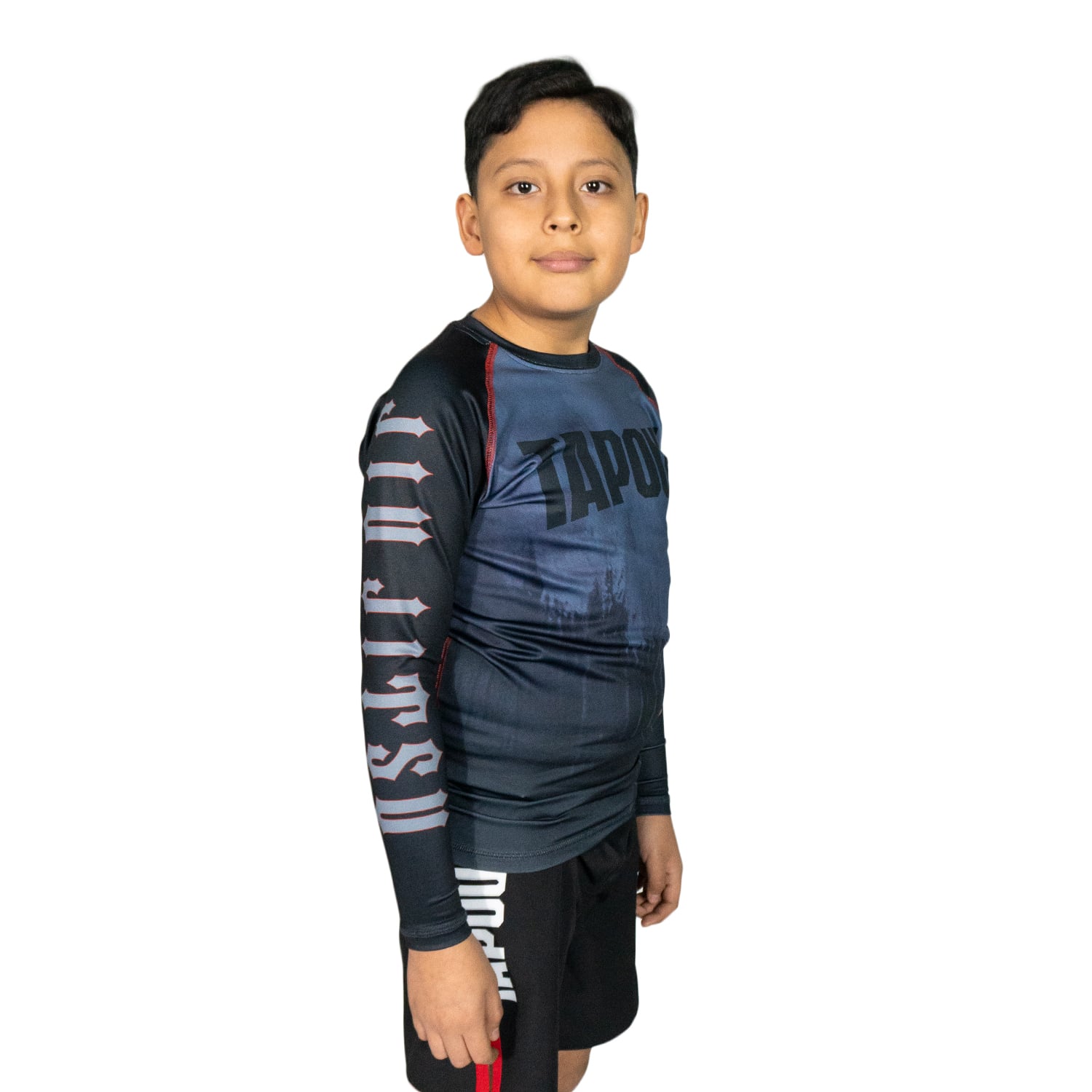 RASHGUARD MANGA LARGA KIDS TAPOUT PROUDLY - 2