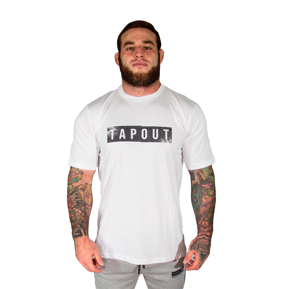 POLO MANGA CORTA HOMBRE TAPOUT KARAMEL - 1
