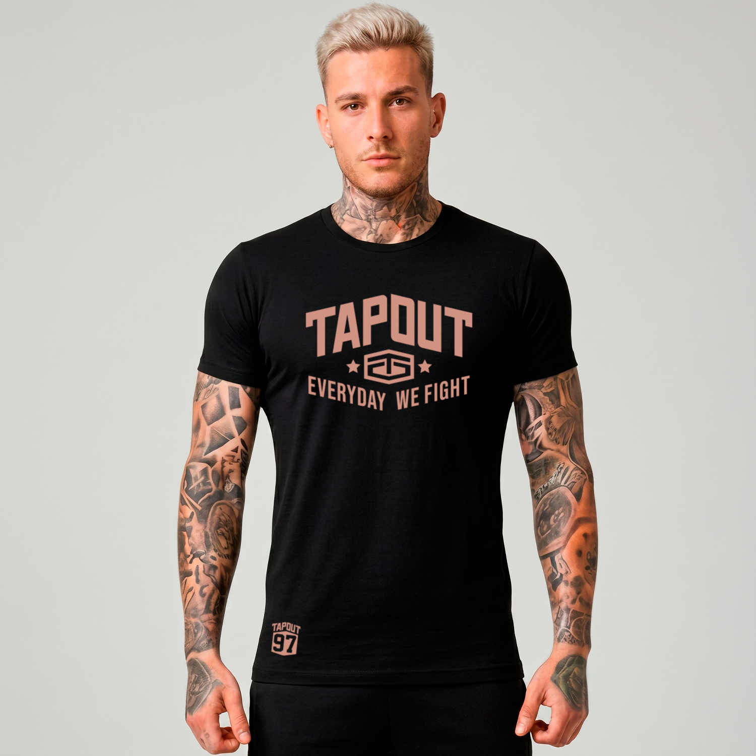 POLO URBANO MANGA CORTA HOMBRE TAPOUT STENCIL - 1