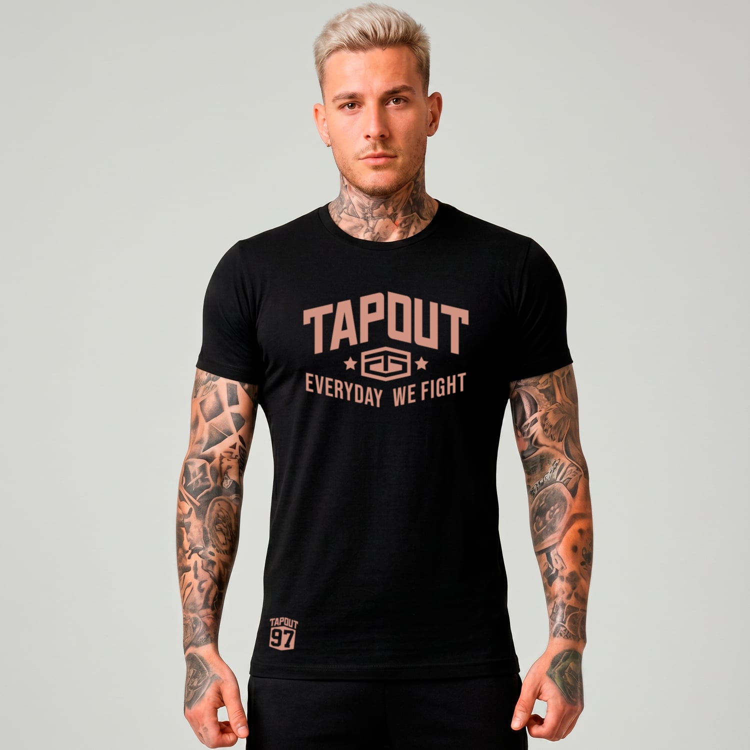 POLO URBANO MANGA CORTA HOMBRE TAPOUT STENCIL - 1