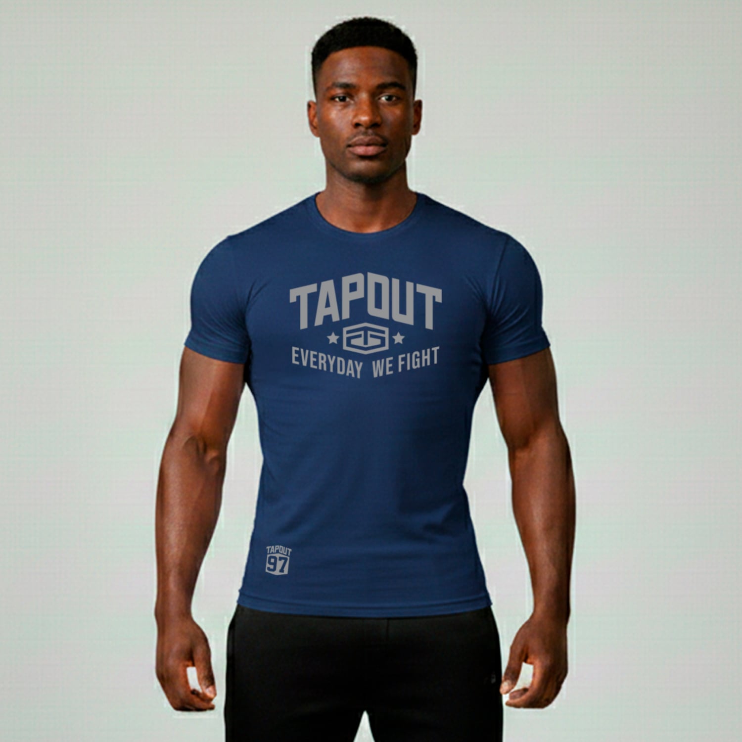 POLO URBANO MANGA CORTA HOMBRE TAPOUT STENCIL - 1