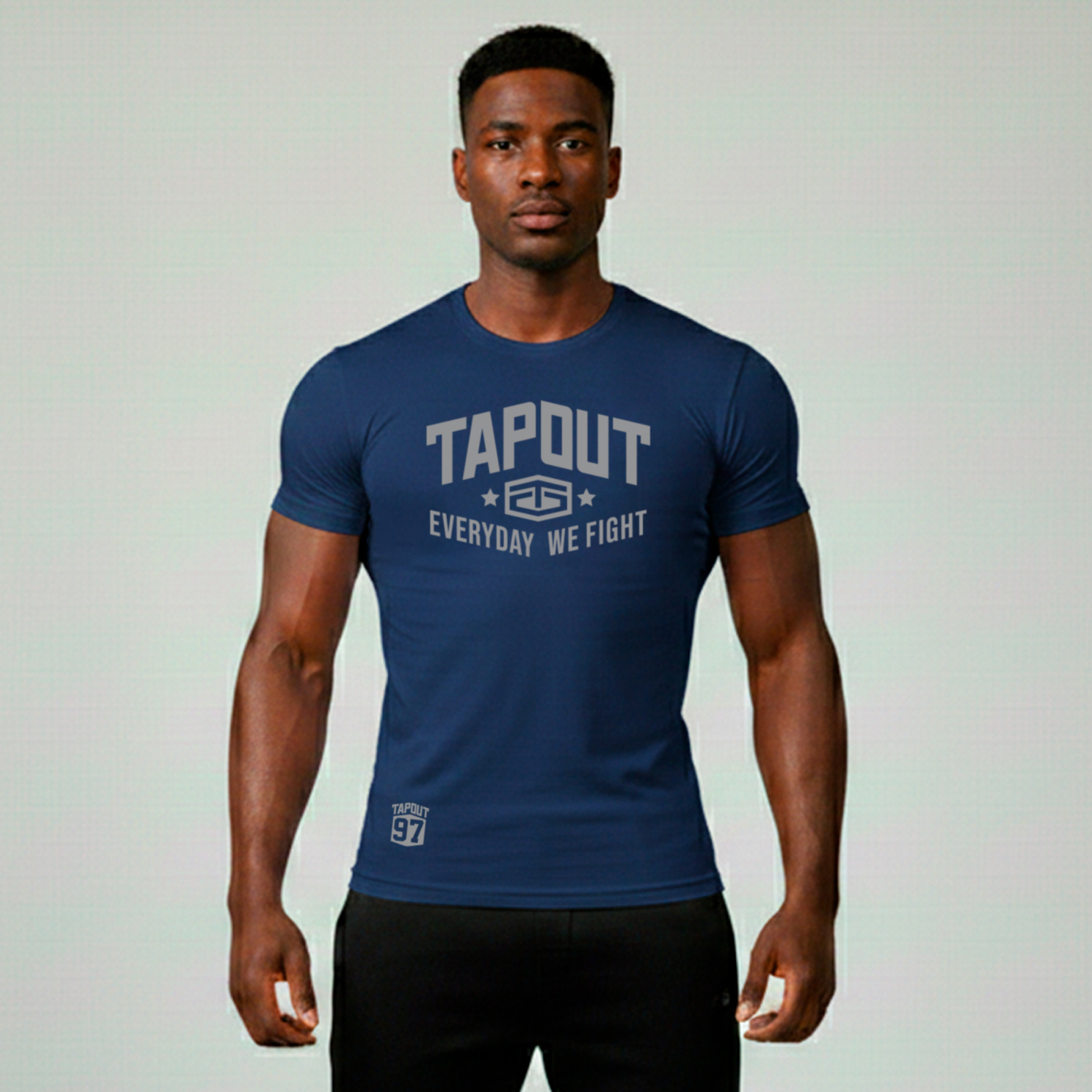POLO URBANO MANGA CORTA HOMBRE TAPOUT STENCIL - 1