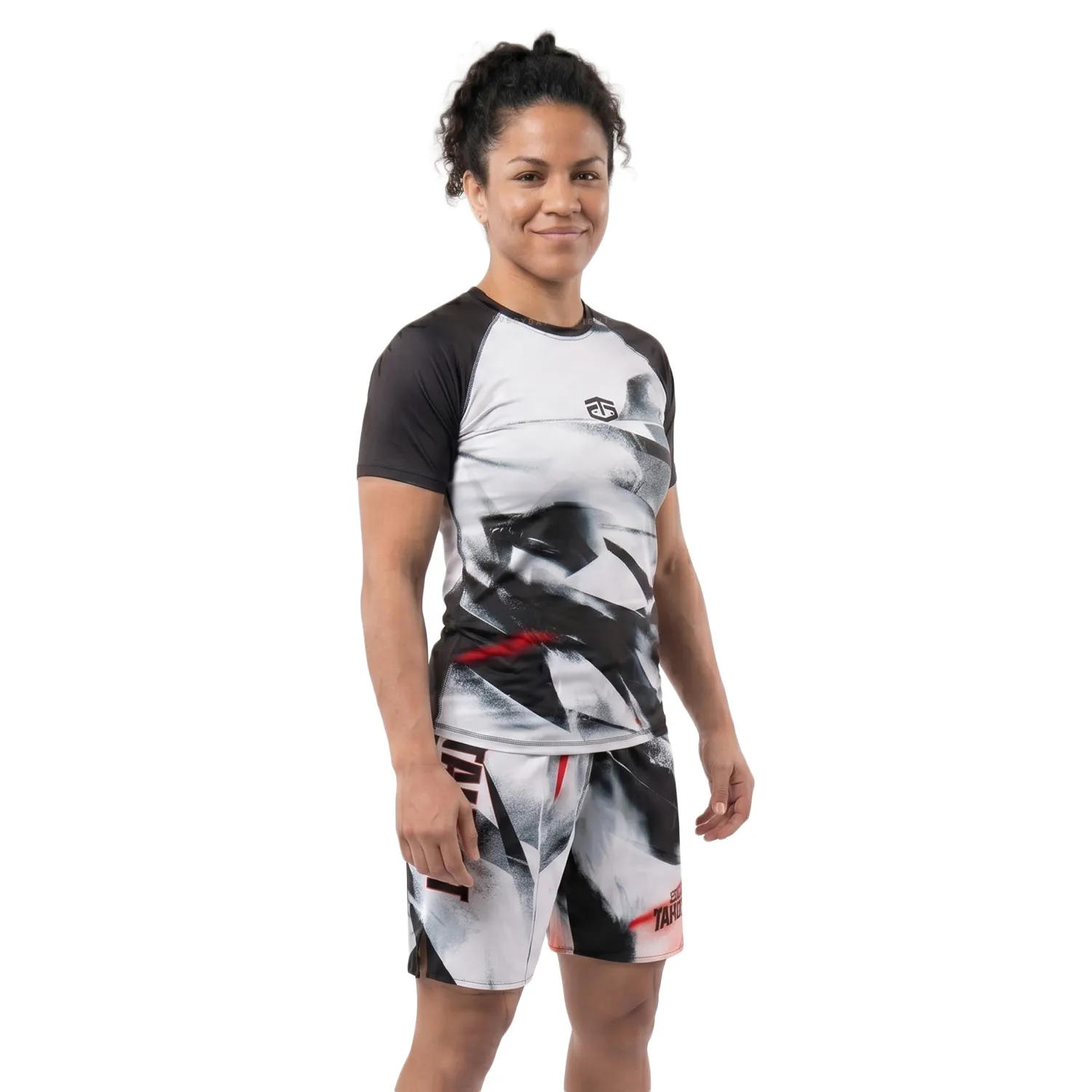 RASHGUARD MANGA CORTA MUJER TAPOUT FLOW - 3