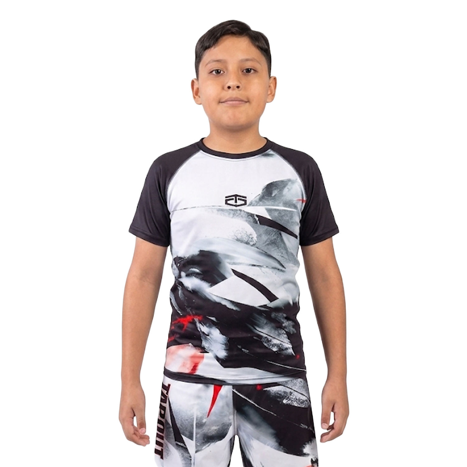 RASHGUARD MANGA CORTA KIDS TAPOUT FLOW - 1