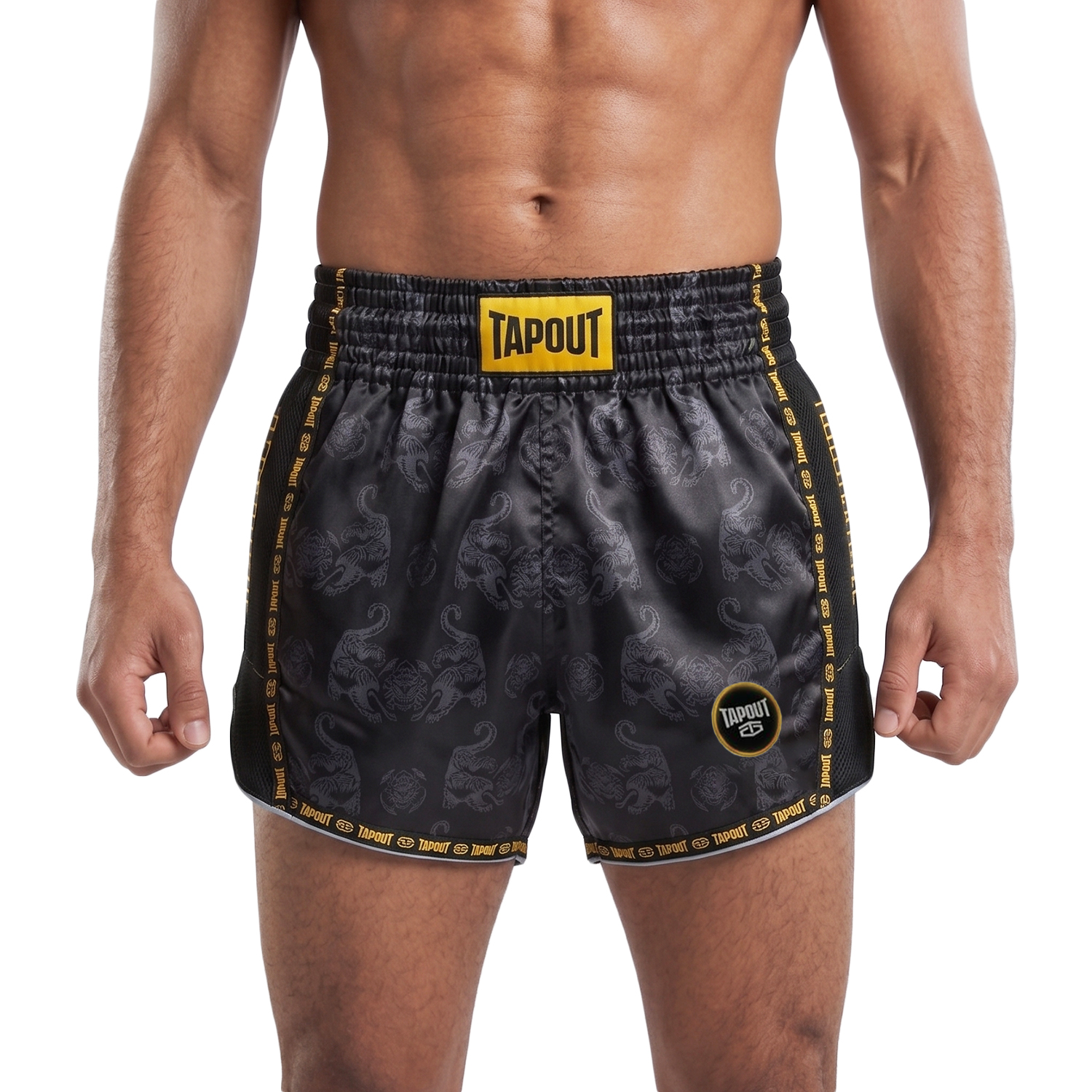 SHORT DEPORTIVO HOMBRE TAPOUT TIGRES - 1