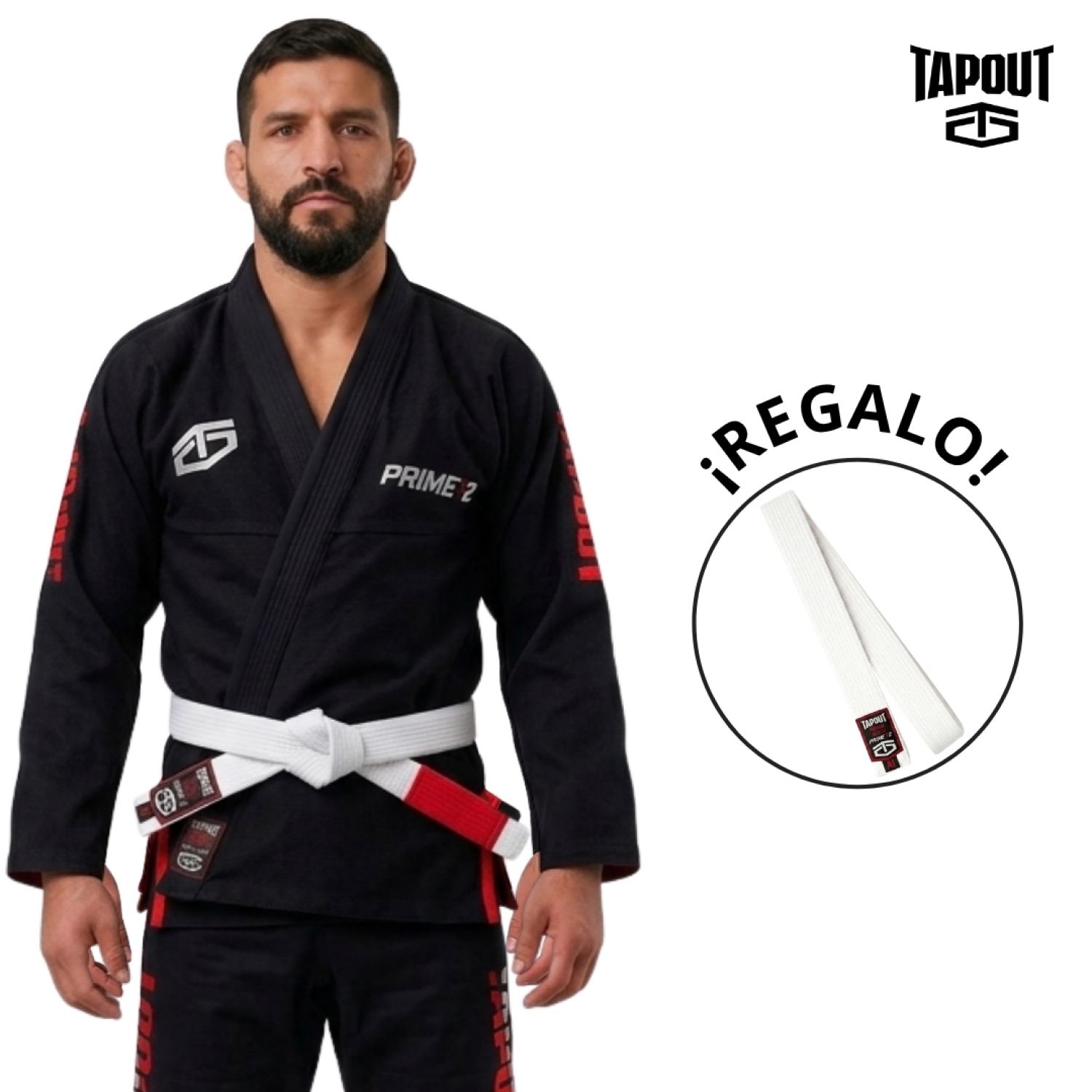 KIMONO JIU JITSU UNISEX TAPOUT T2 - 1