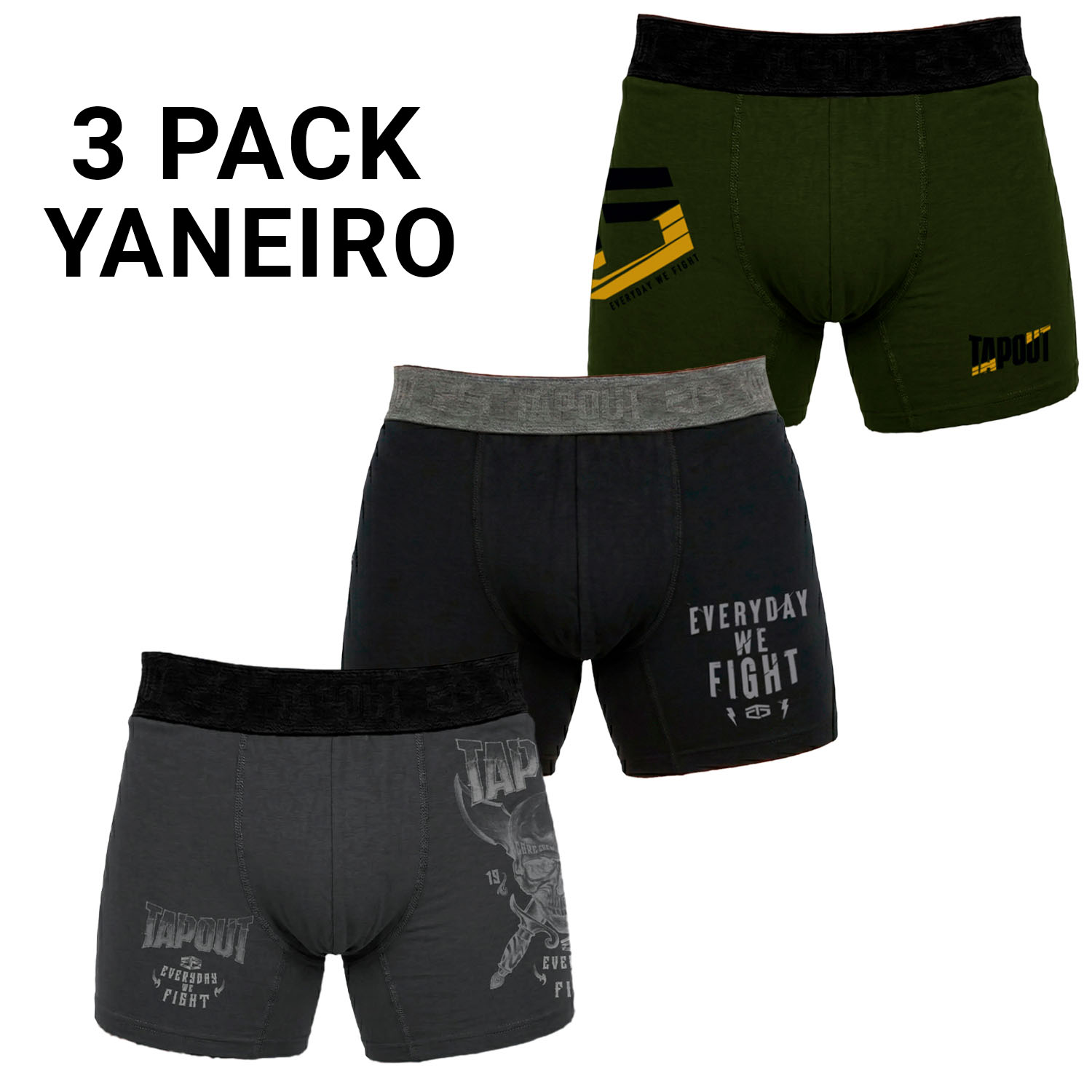 TRIPACK BOXER HOMBRE TAPOUT YANEIRO - 1