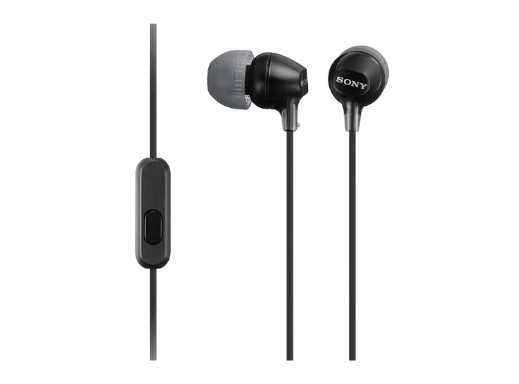AUDÍFONOS SONY IN-EAR MDR-EX15AP CON MICRÓFONO CONECTOR 3.5MM COLOR NEGRO - 4