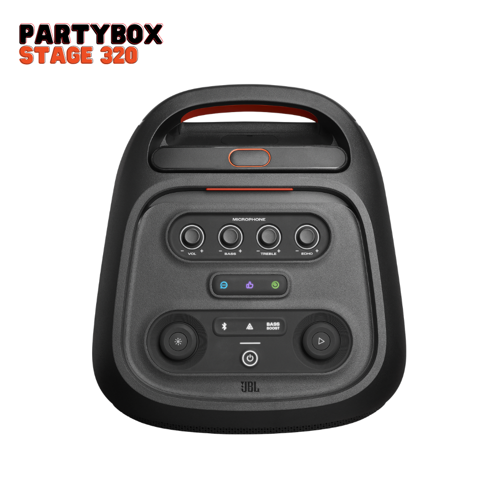 PARLANTE BLUETOOTH JBL PARTYBOX STAGE 320 HASTA 18 HORAS Y AURACAST - 3