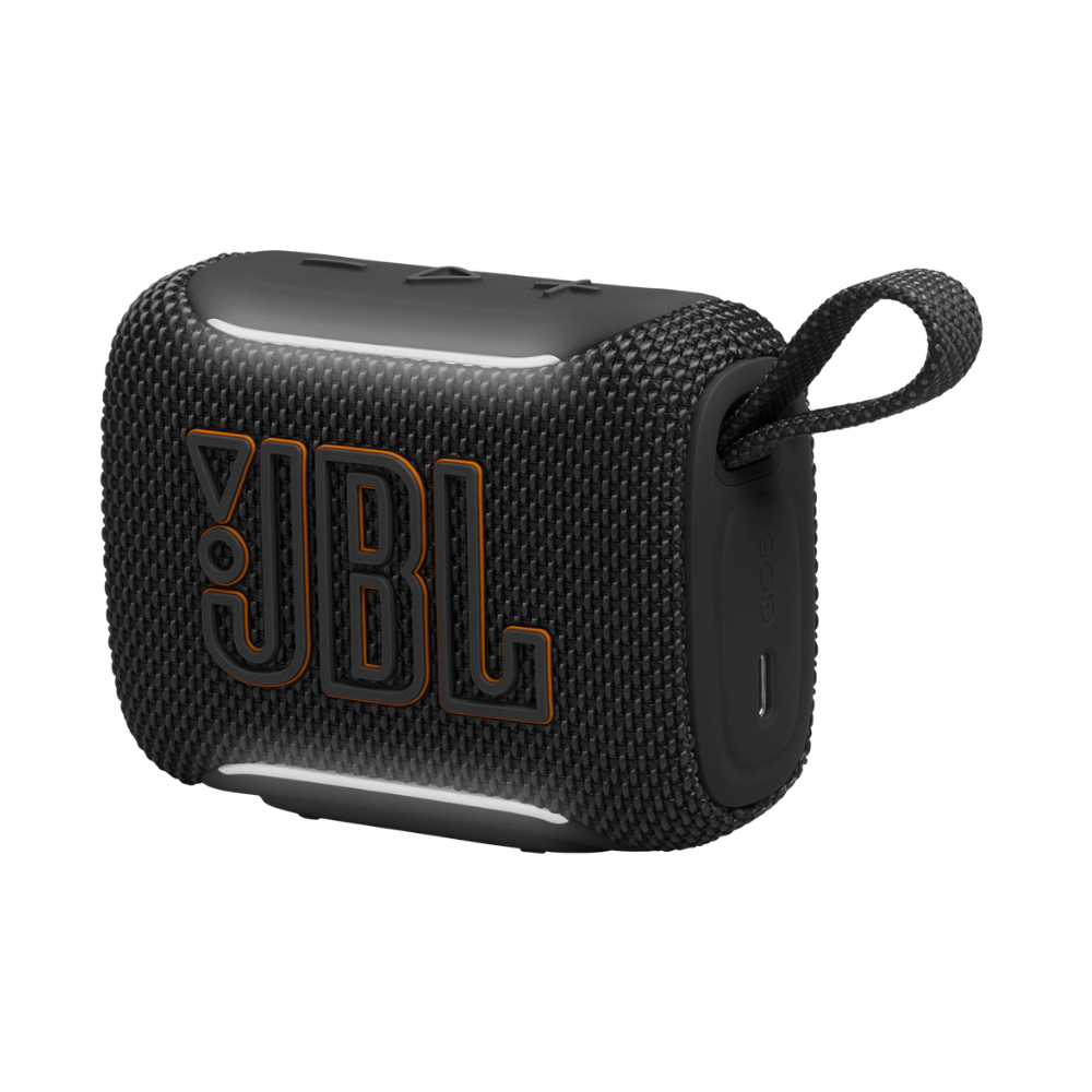 PARLANTE BLUETOOTH JBL GO 5 NEGRO CON EMPAREJAMIENTO AIRTOUCH E ILUMINACIÓN - 1