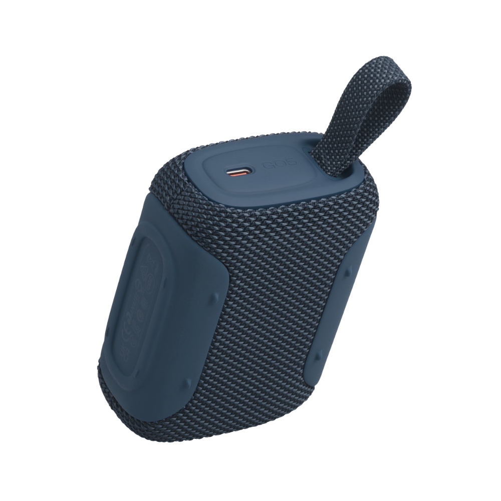 PARLANTE BLUETOOTH JBL GO 5 CON ILUMINACIÓN EMPAREJAMIENTO AIRTOUCH COLOR AZUL - 3