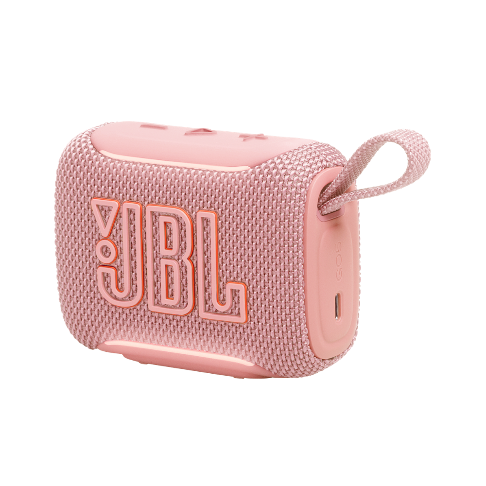 PARLANTE BLUETOOTH JBL GO 5 CON ILUMINACIÓN EMPAREJAMIENTO AIRTOUCH COLOR ROSA - 1