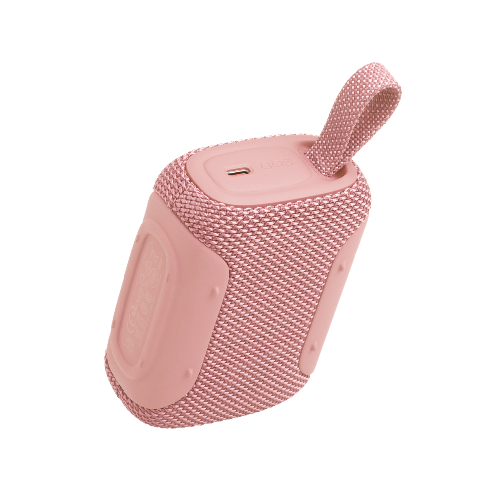 PARLANTE BLUETOOTH JBL GO 5 CON ILUMINACIÓN EMPAREJAMIENTO AIRTOUCH COLOR ROSA - 3