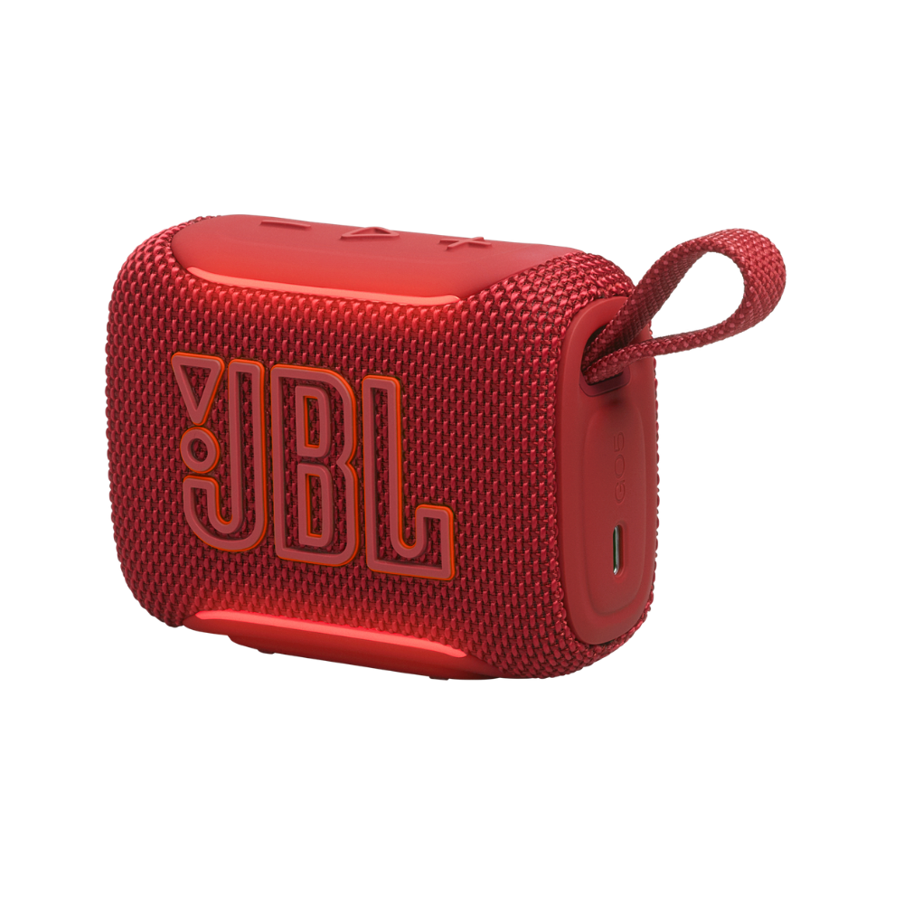 PARLANTE BLUETOOTH JBL GO 5 CON ILUMINACIÓN EMPAREJAMIENTO AIRTOUCH COLOR ROJO - 1