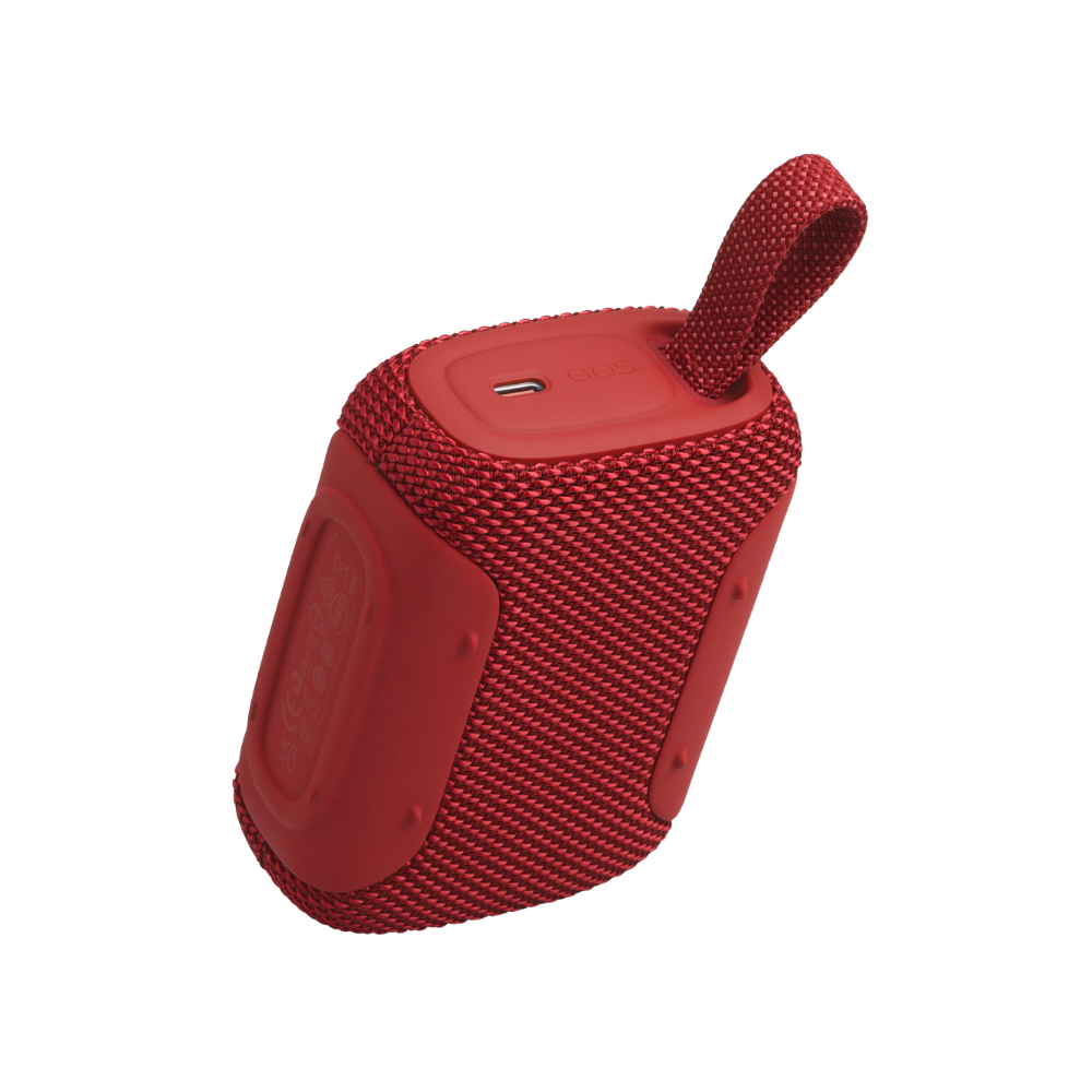 PARLANTE BLUETOOTH JBL GO 5 CON ILUMINACIÓN EMPAREJAMIENTO AIRTOUCH COLOR ROJO - 3