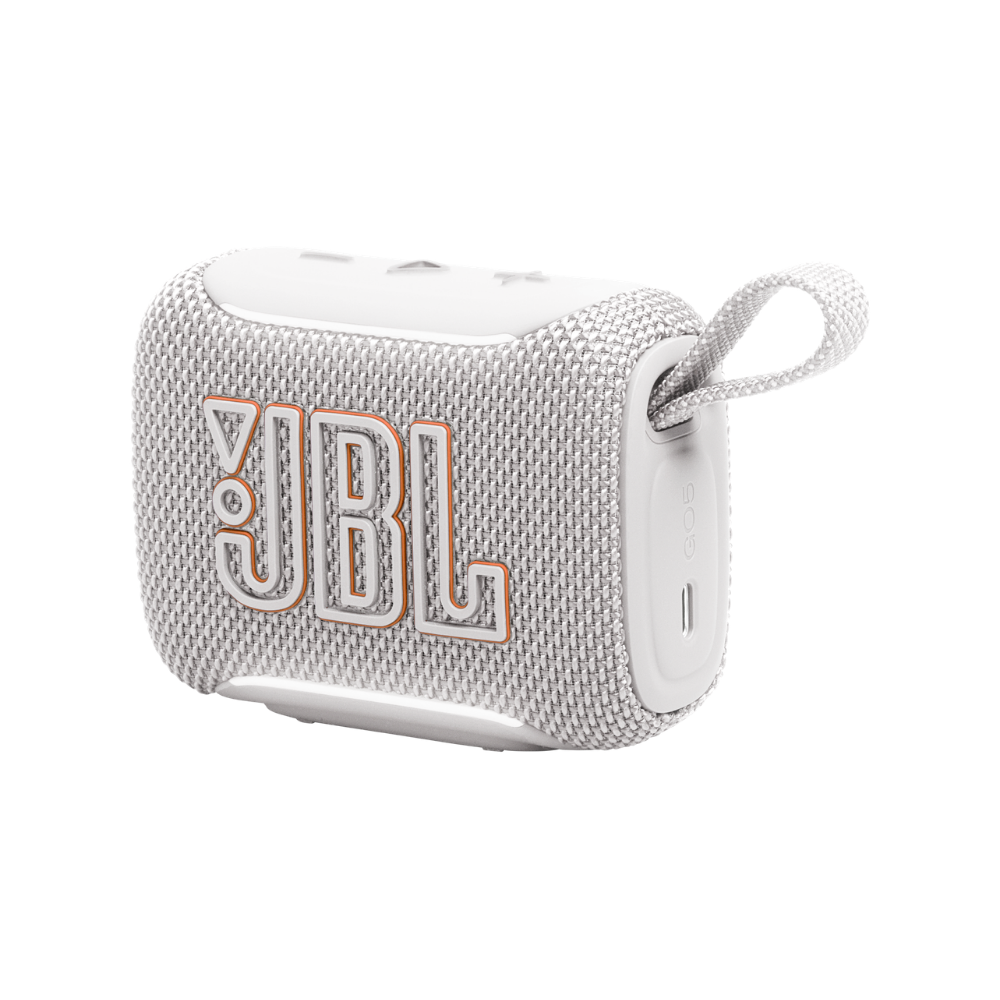 PARLANTE BLUETOOTH JBL GO 5 CON ILUMINACIÓN EMPAREJAMIENTO AIRTOUCH COLOR BLANCO - 1