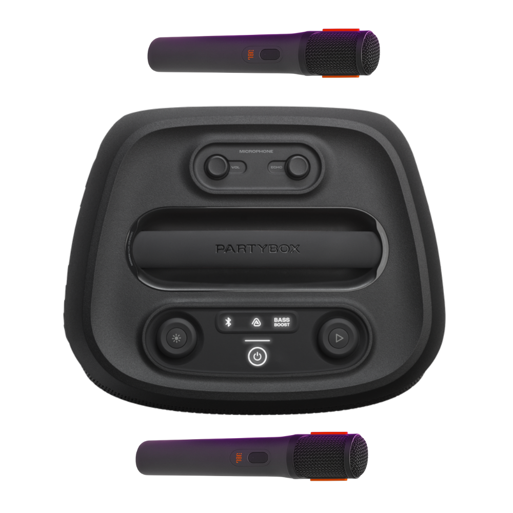 PARLANTE BLUETOOTH JBL PARTYBOX ENCORE 2 CON 2 MICROFONOS Y SONIDO PRO - 2