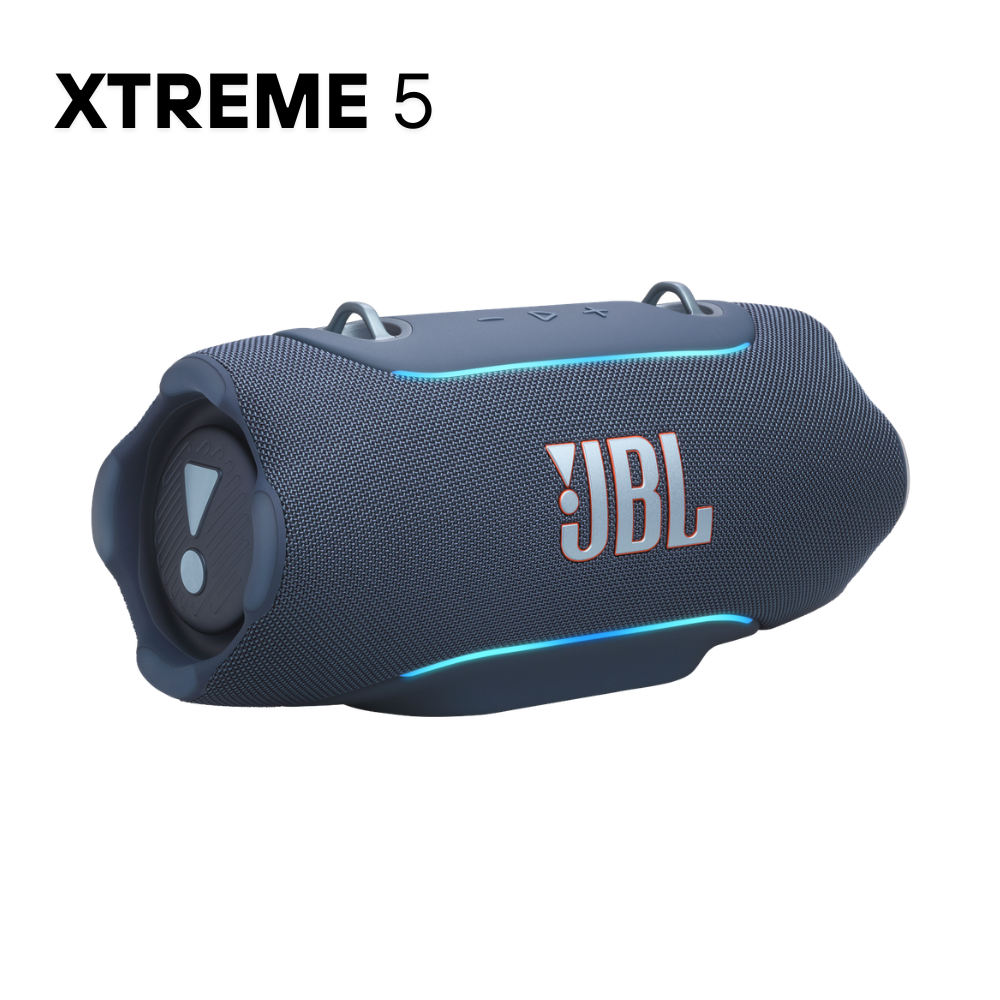 PARLANTE BLUETOOTH JBL XTREME 5 CON HASTA 28 HORAS Y VINCULACION AURACAST COLOR AZUL - 1